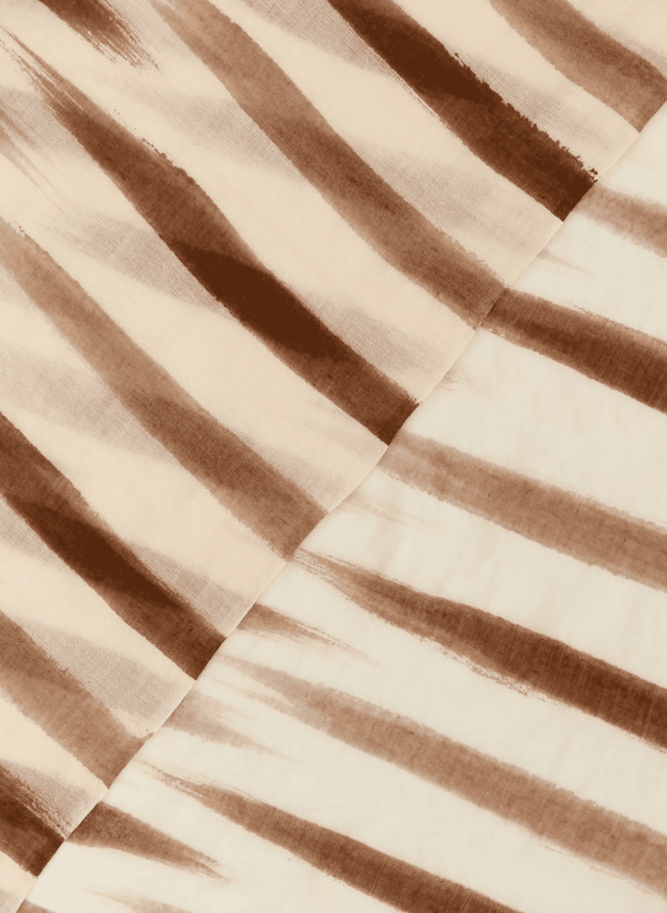 Foulard à rayures en laine AU PRINTEMPS PARIS Beige