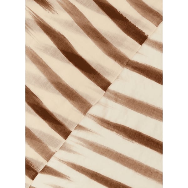 Au Printemps Paris Foulard À Rayures En Laine In Neutral