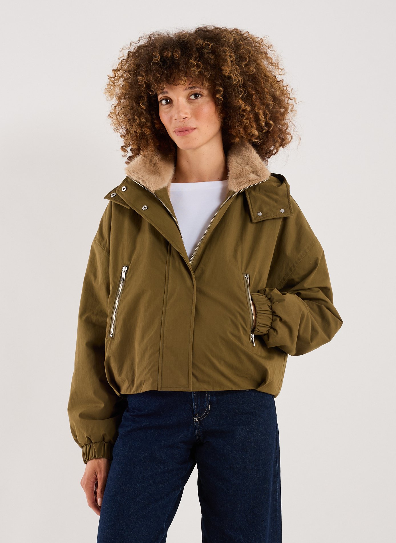 BELLEROSE Cotton-blend hoodie Green