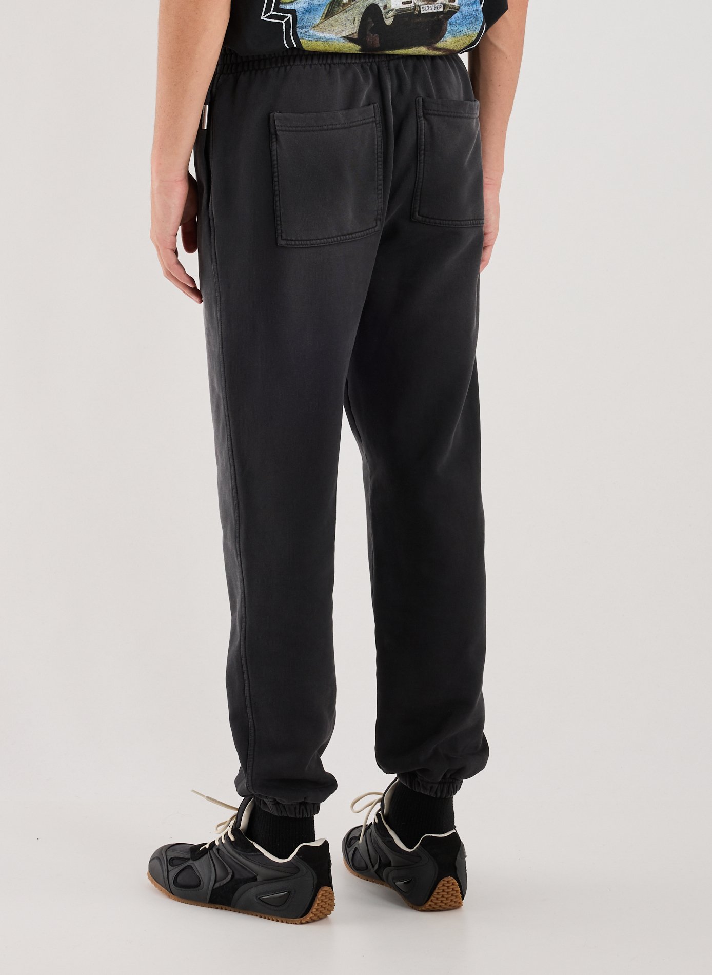 Cotton Givenchy Paris Joggers REPRESENT Black