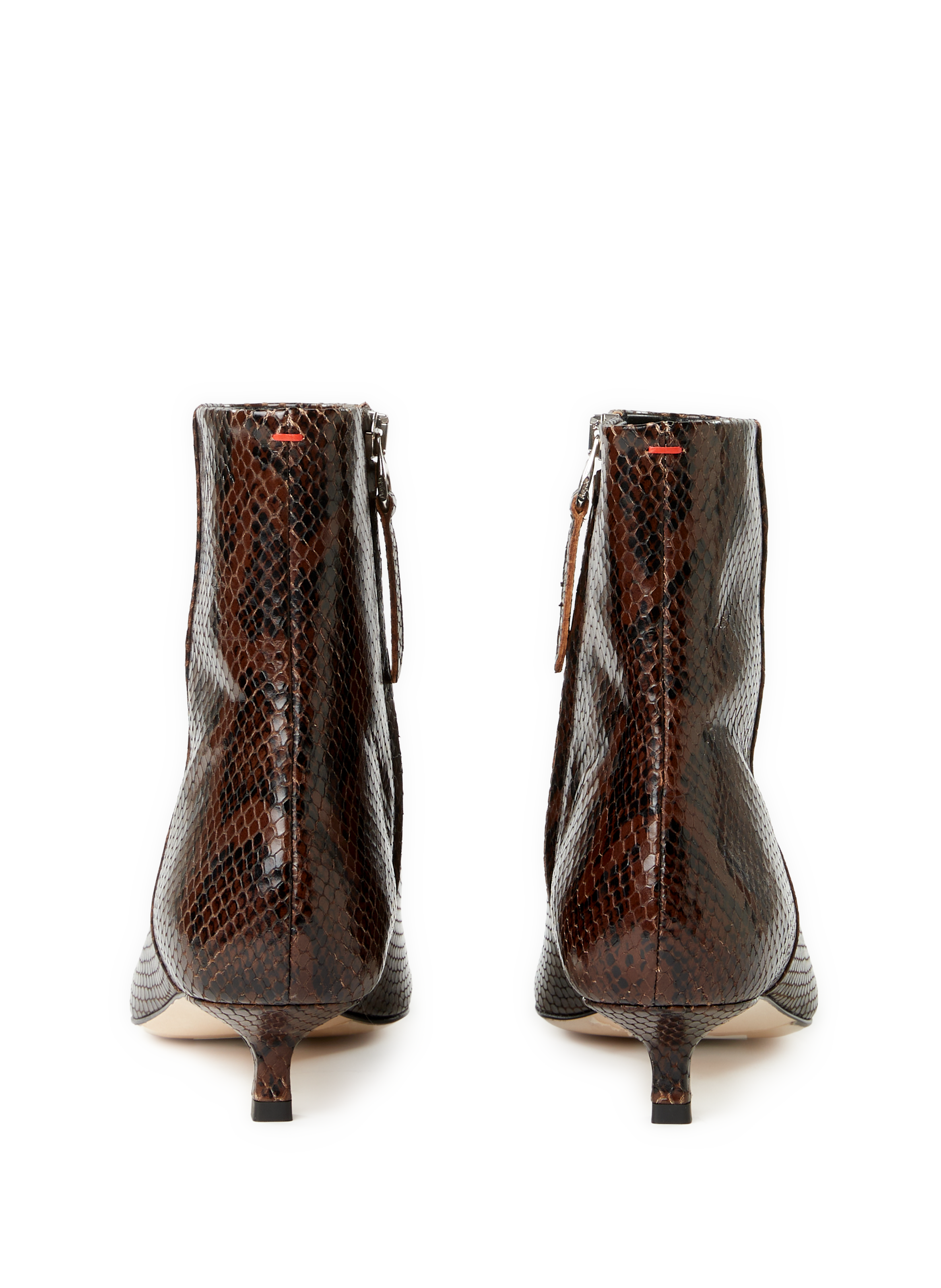 Bottines Sofie en cuir AEYDE Marron