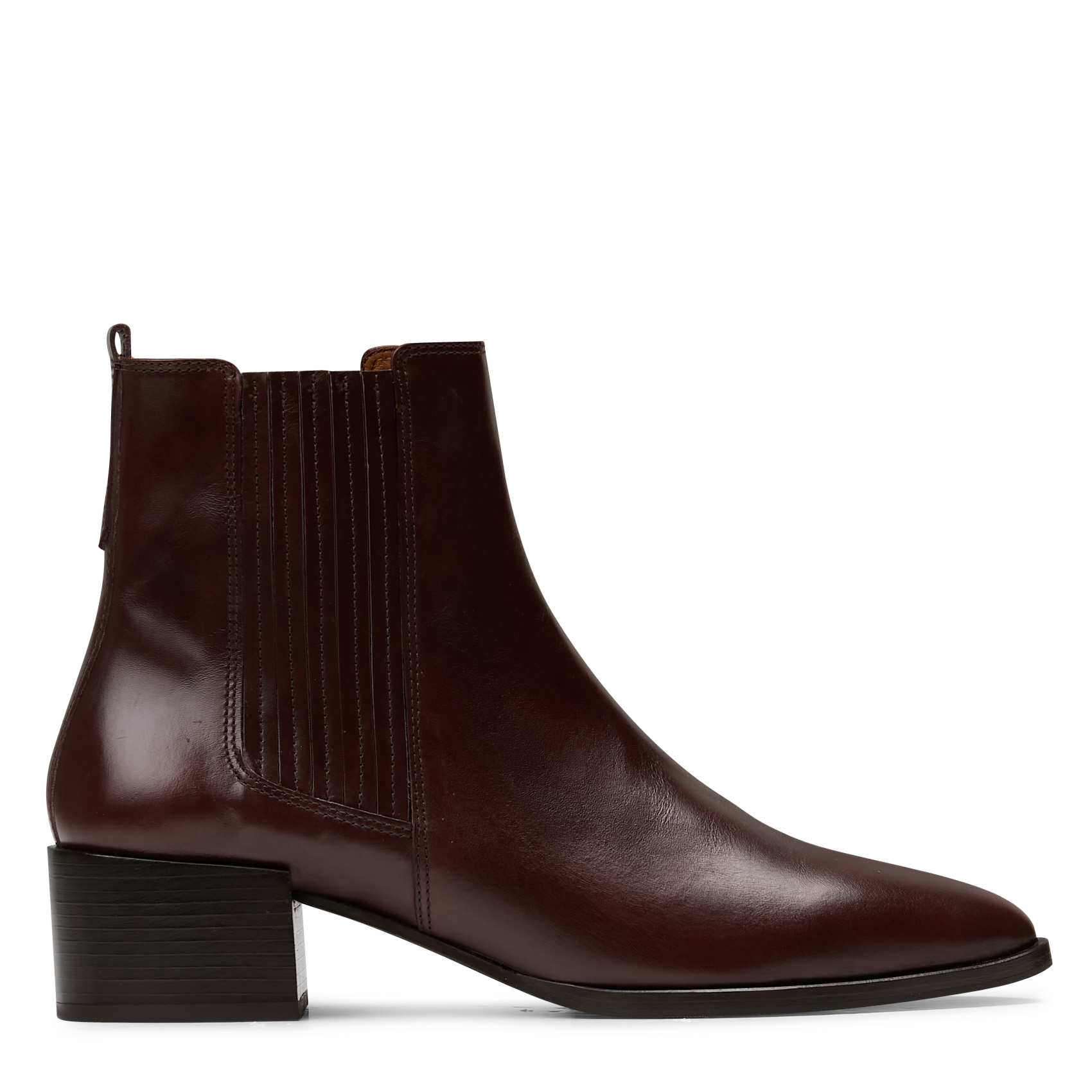 Bottines en cuir n°408 RIVECOUR Marron