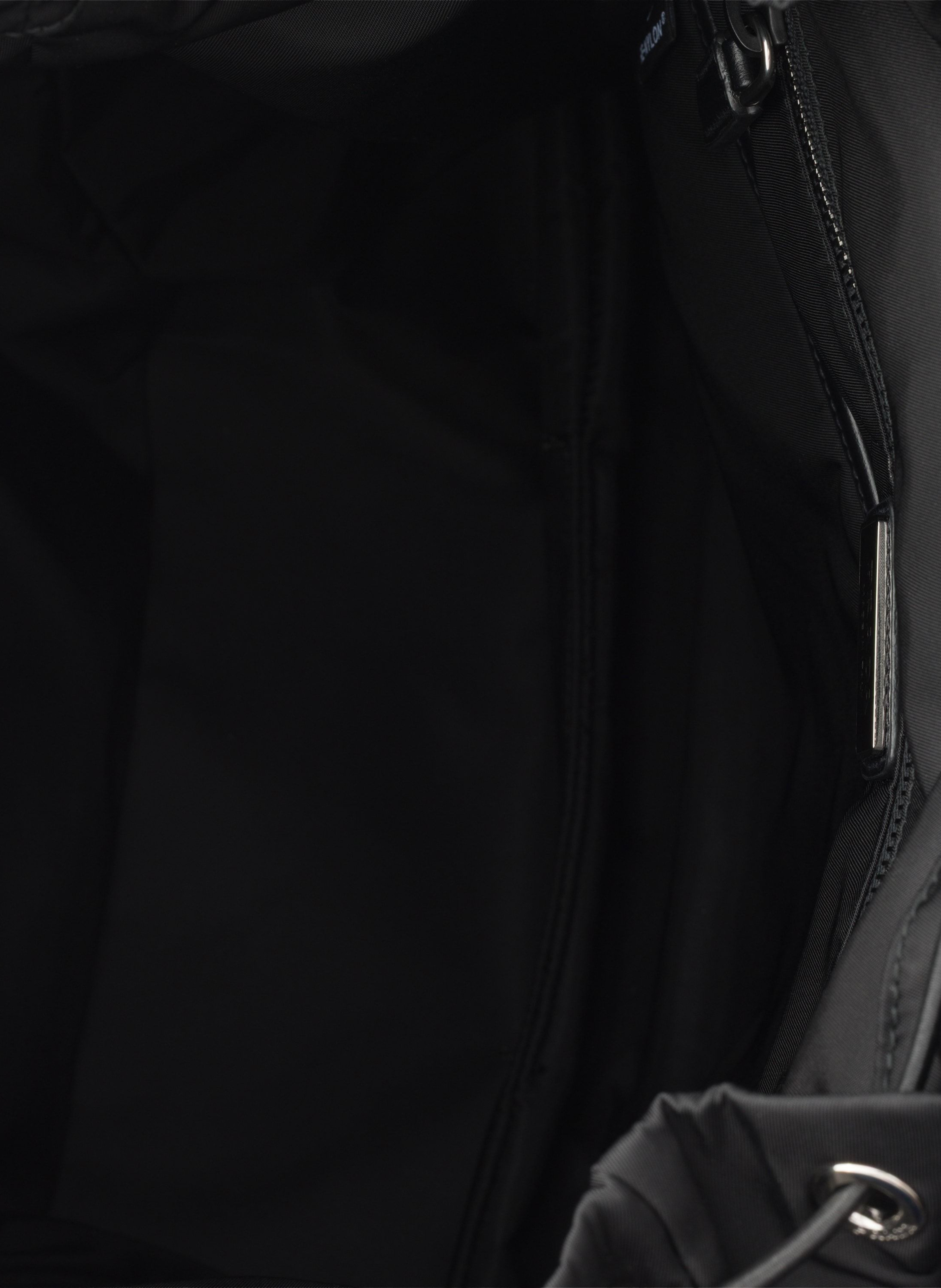 Sac à dos prada explore en re-nylon et cuir PRADA Noir