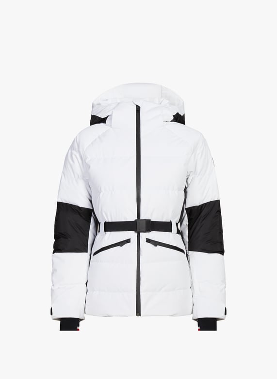 Manteau de ski à capuche | White by ROSSIGNOL Manteau de ski à capuche White