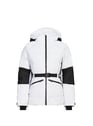 Manteau de ski à capuche | White by ROSSIGNOL ROSSIGNOL Manteau de ski à capuche | White