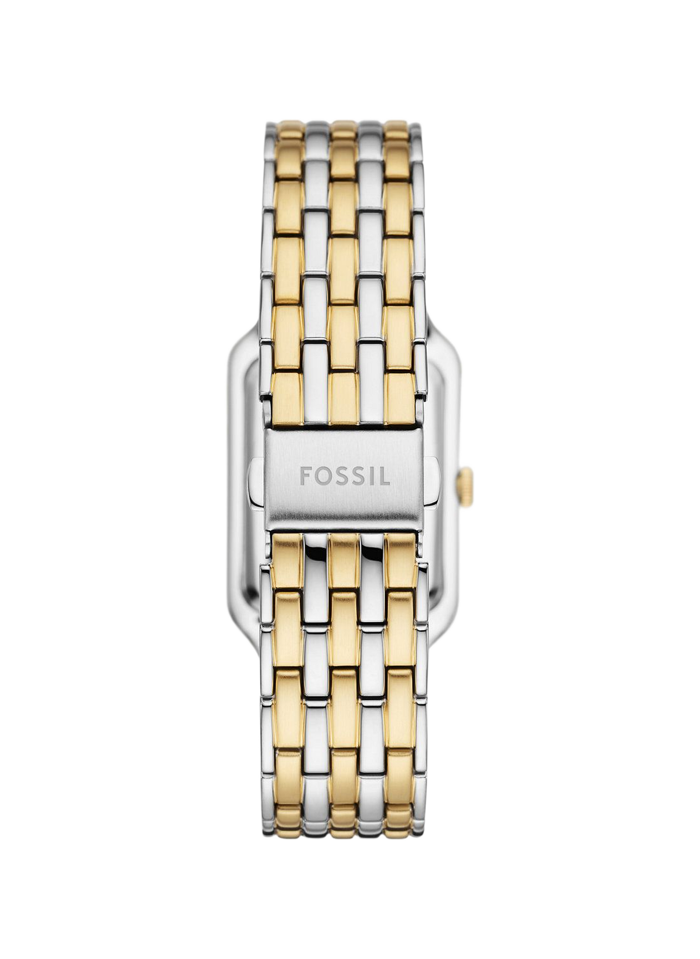 Montre à quartz en acier inoxydable FOSSIL Blanc