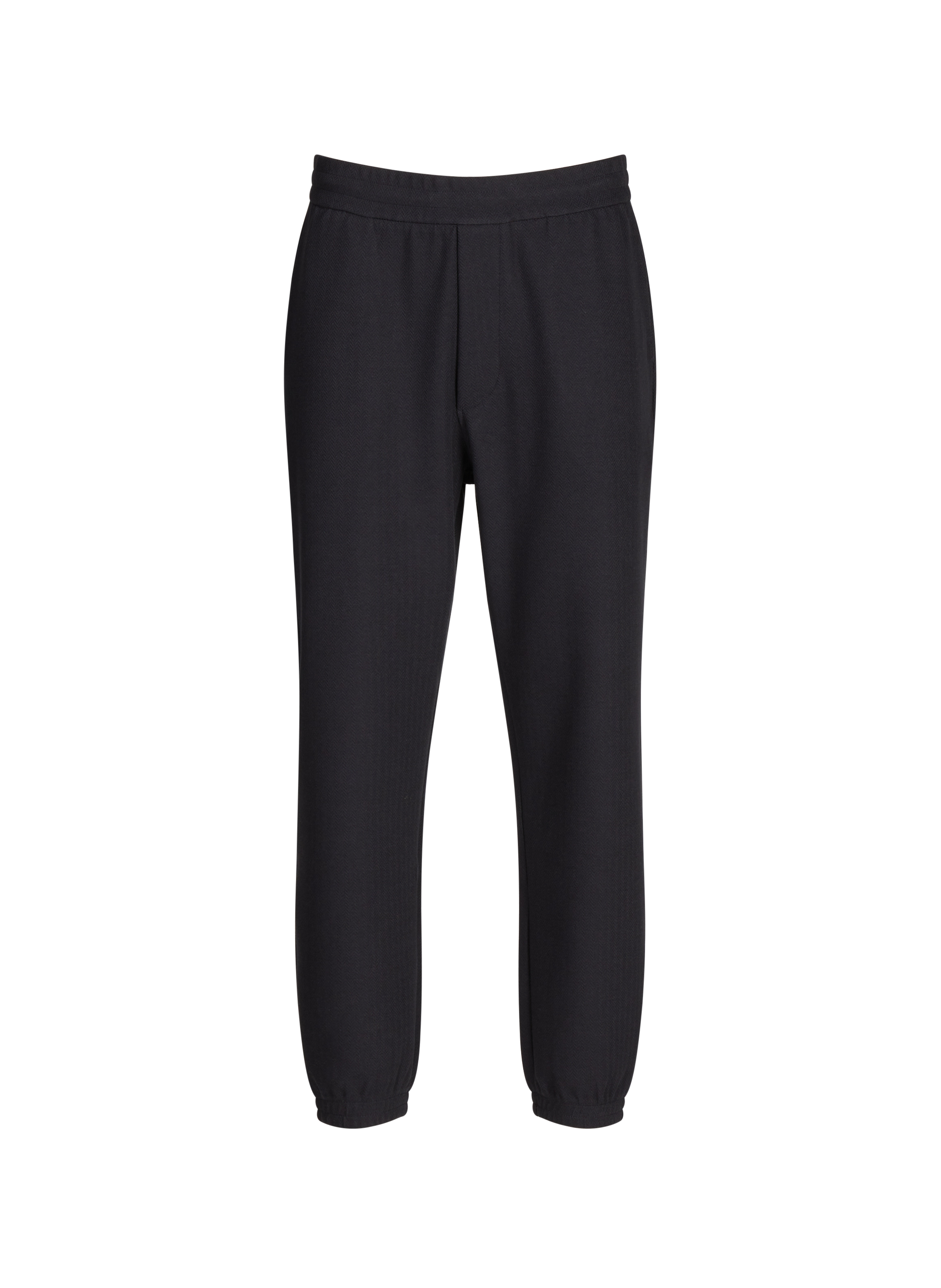 Pantalon ample uni EMPORIO ARMANI Bleu