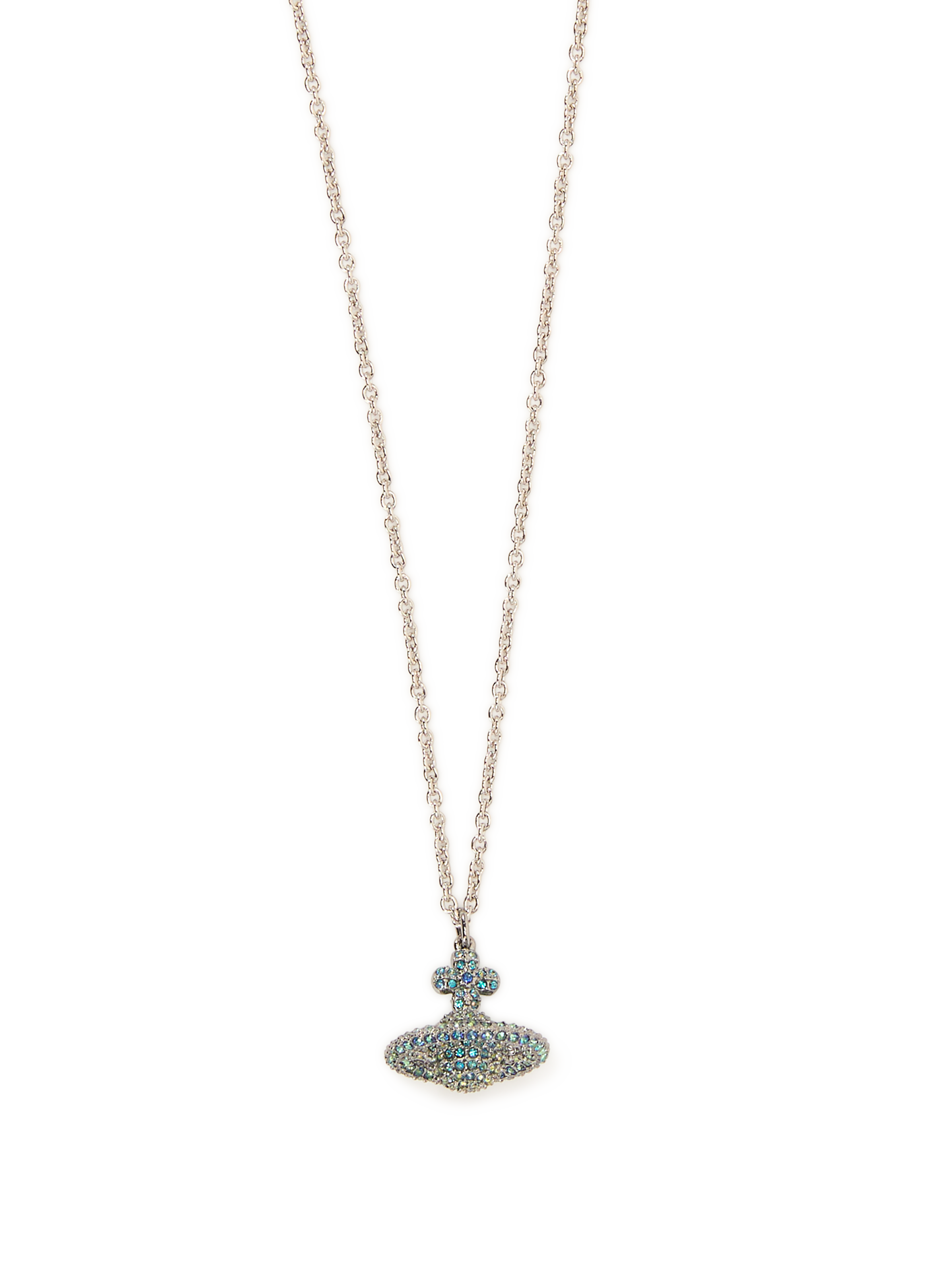 <p>Grace mixed brass pendant necklace</p> VIVIENNE WESTWOOD Blue