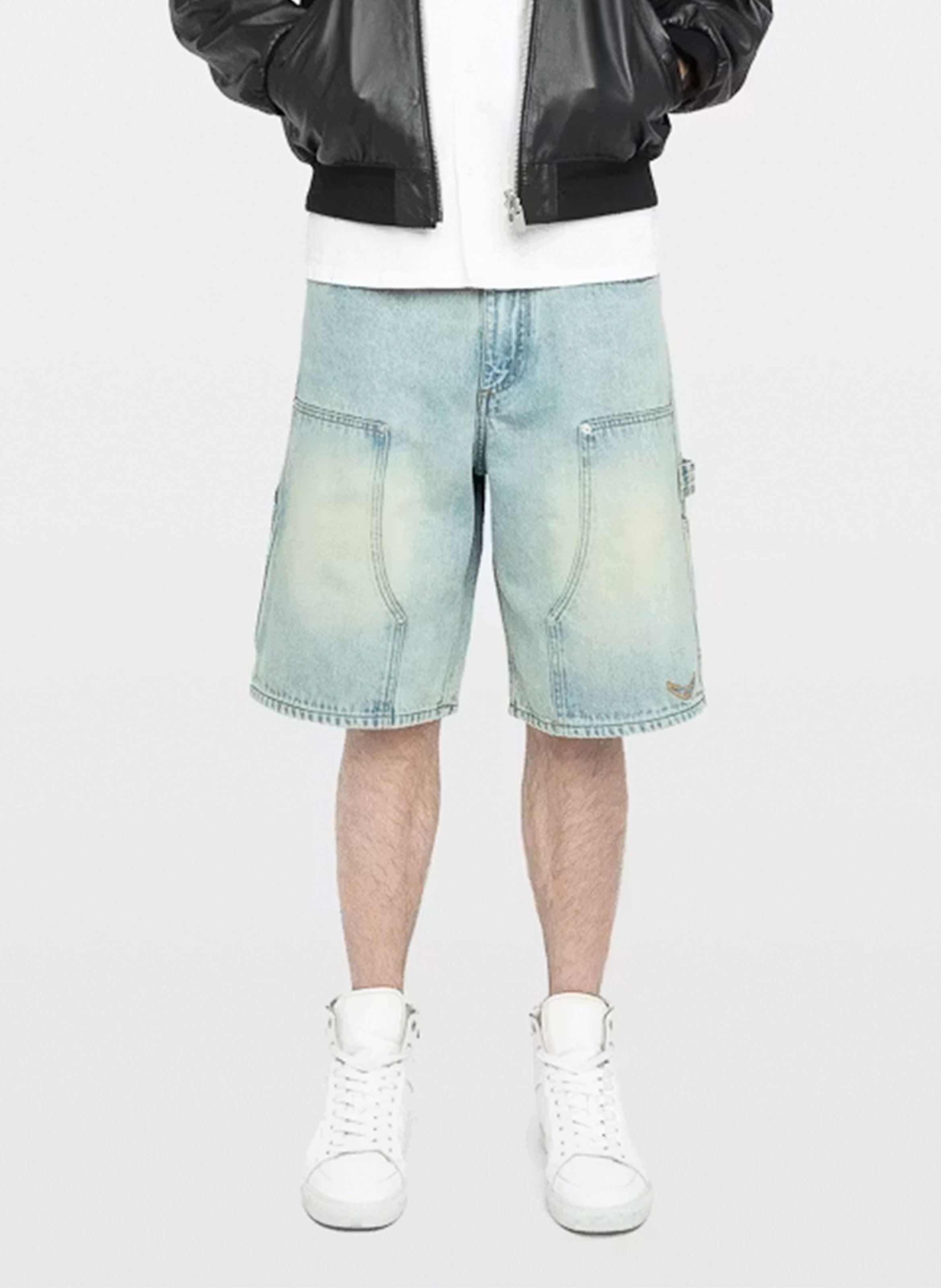 Short droit en coton perys ZADIG&VOLTAIRE Bleu