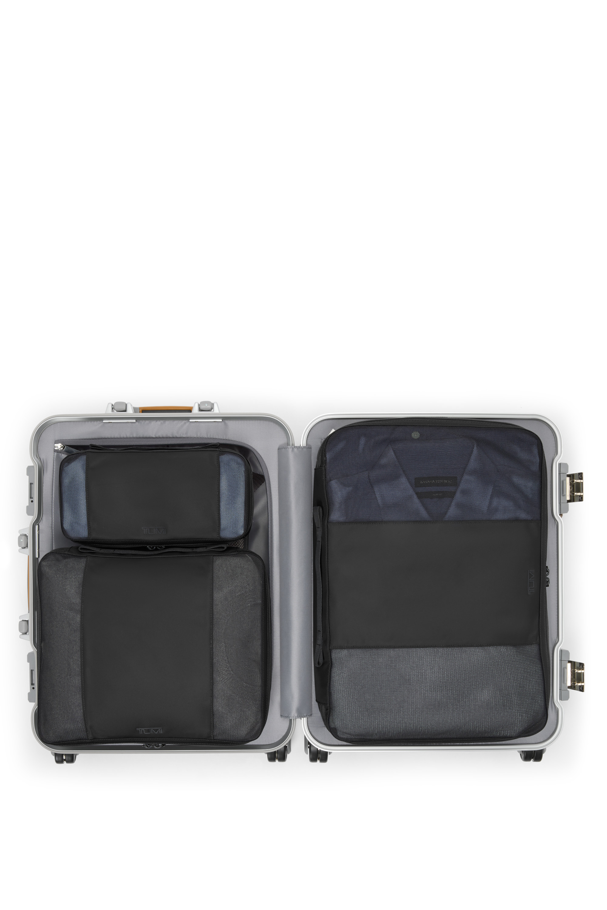 19 degree aluminum valise 4 roues taille s TUMI Argent