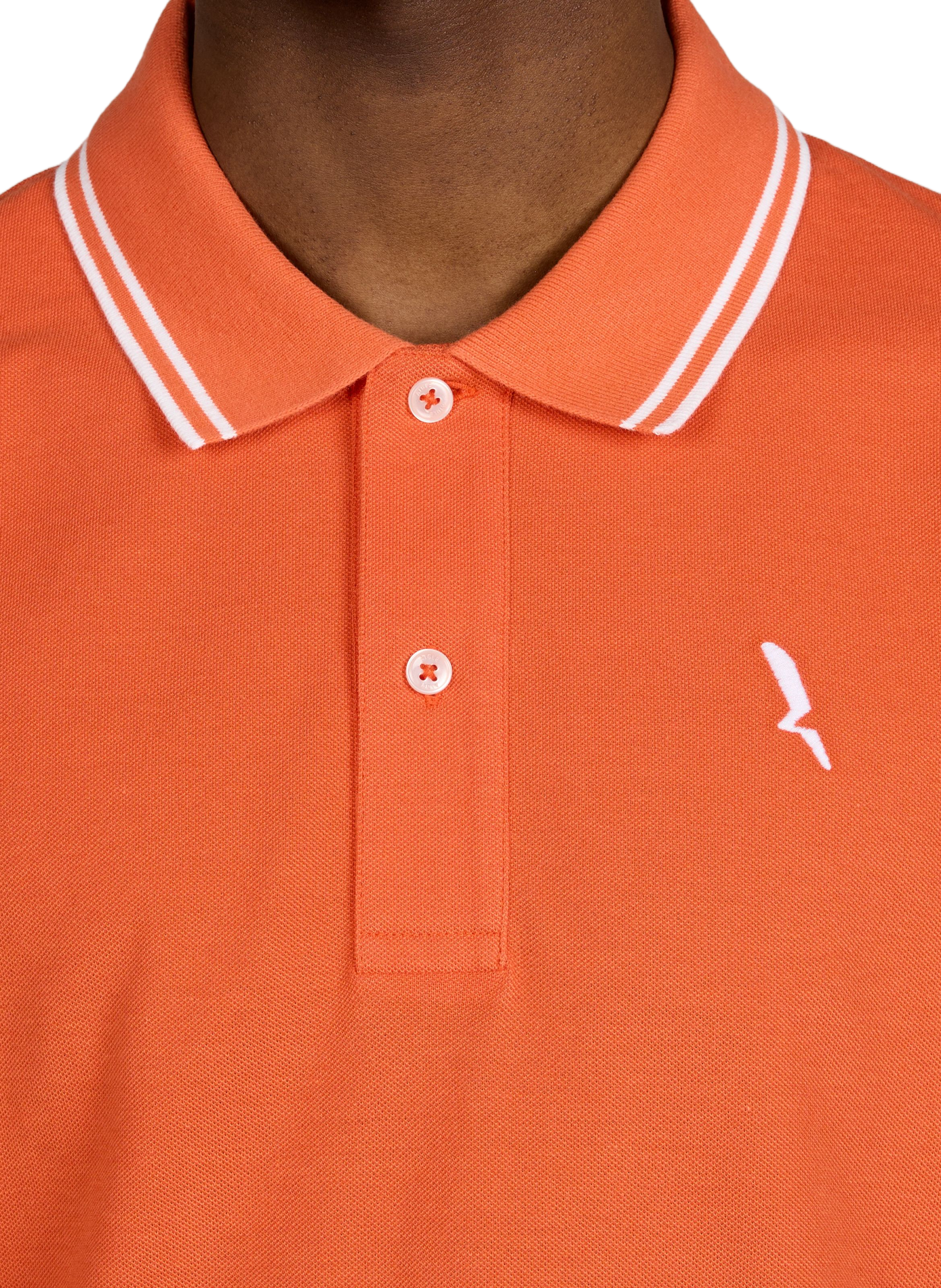 Polo à manches courtes en coton mélangé AIGLE Rouge