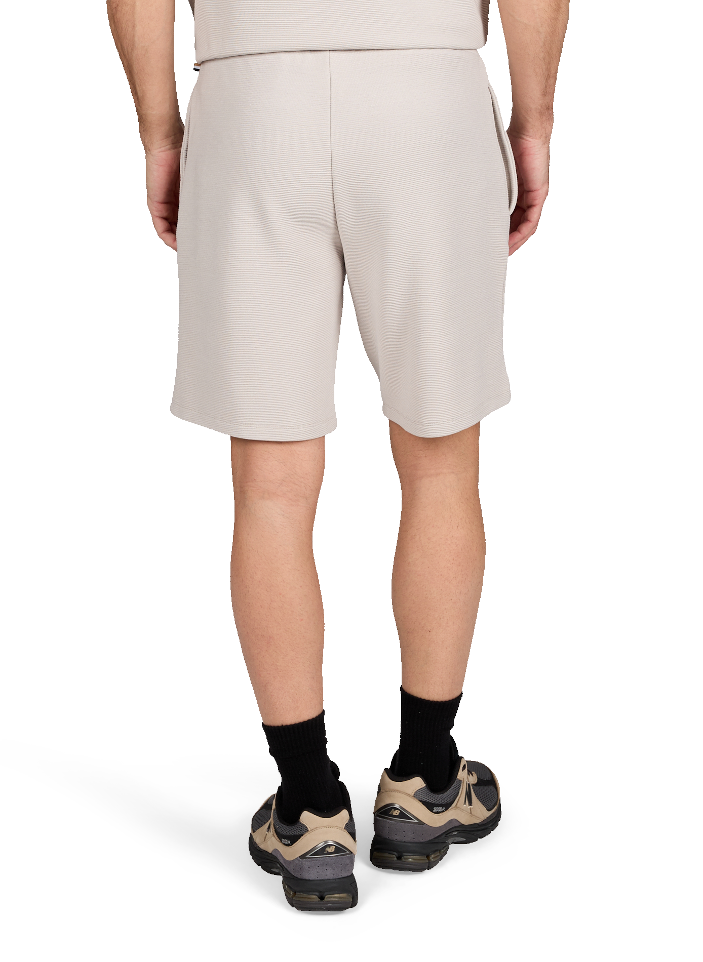 Korte trui BOSS Grijs