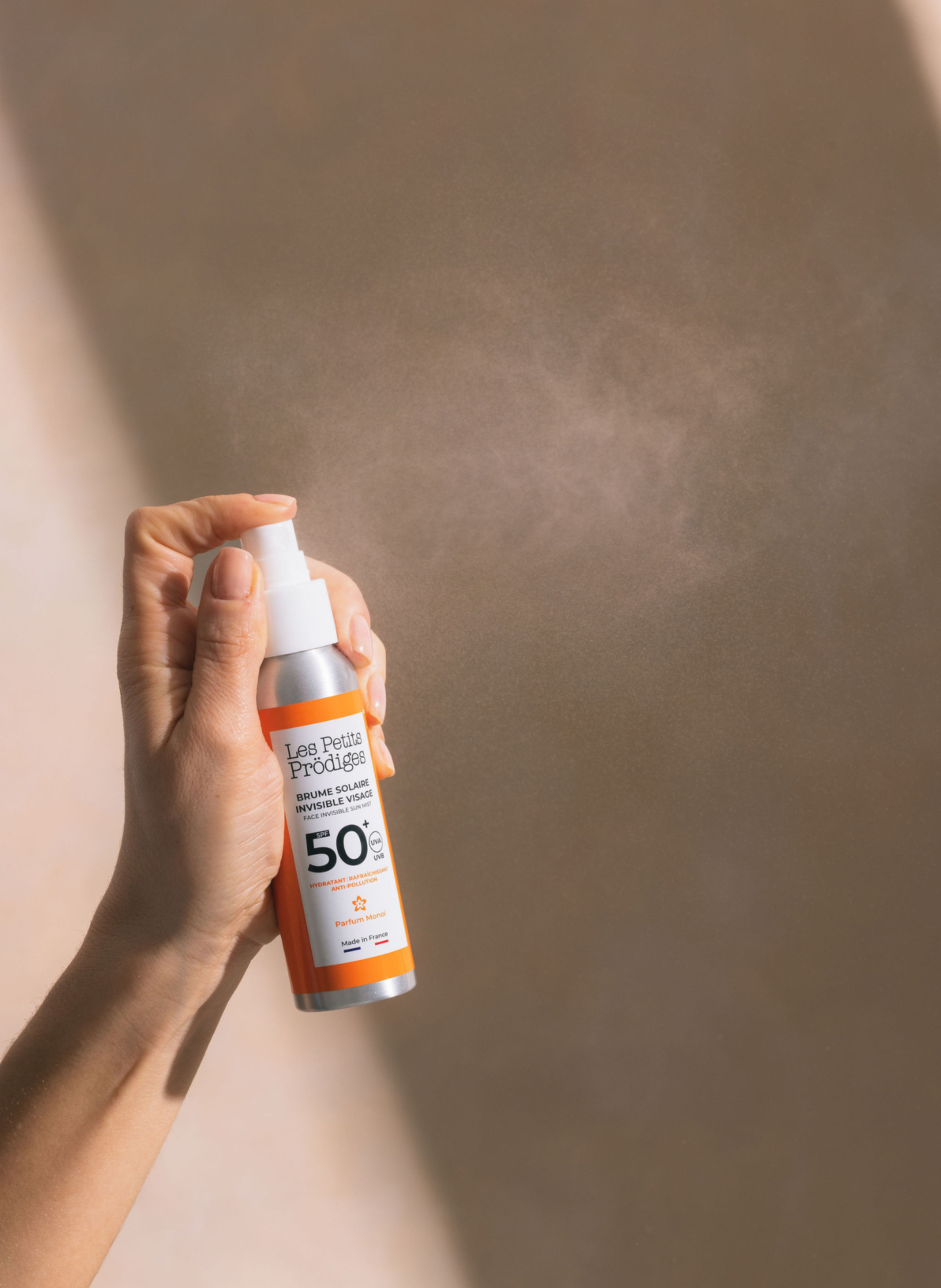 Brume solaire invisible visage SPF 50+ 40ml LES PETITS PRODIGES No color