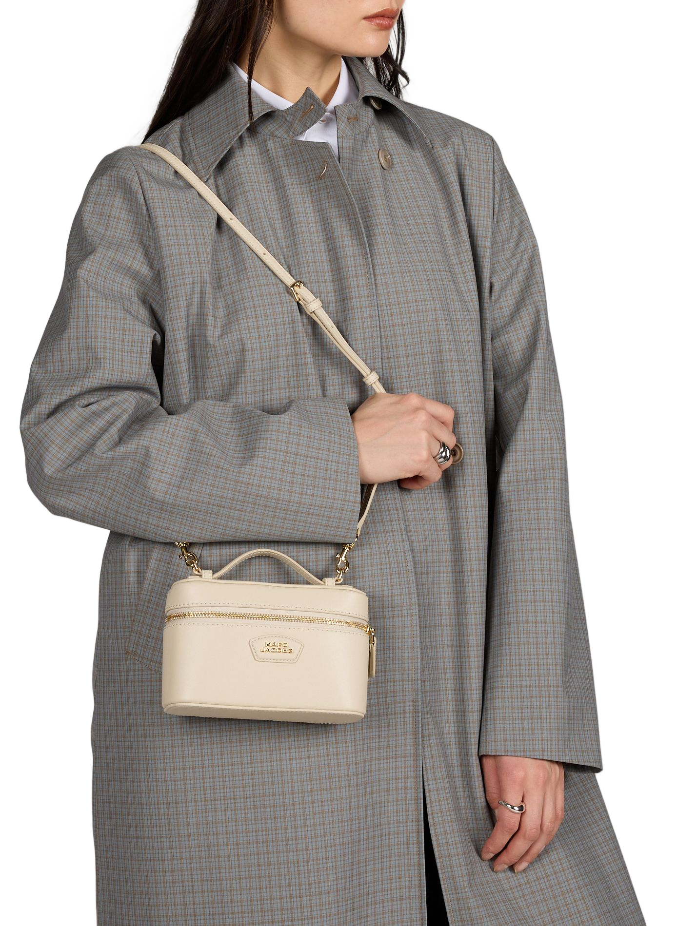 The Vanity leather bag MARC JACOBS Beige