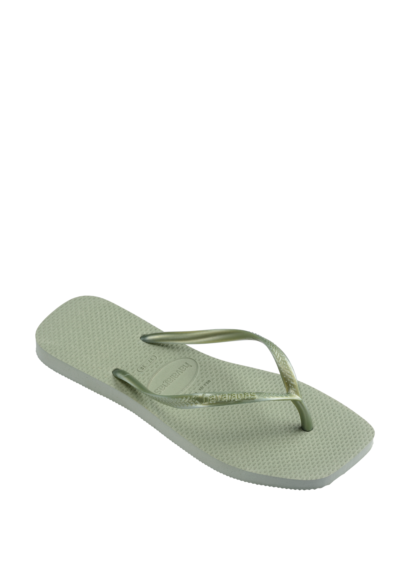 Tong square HAVAIANAS Vert