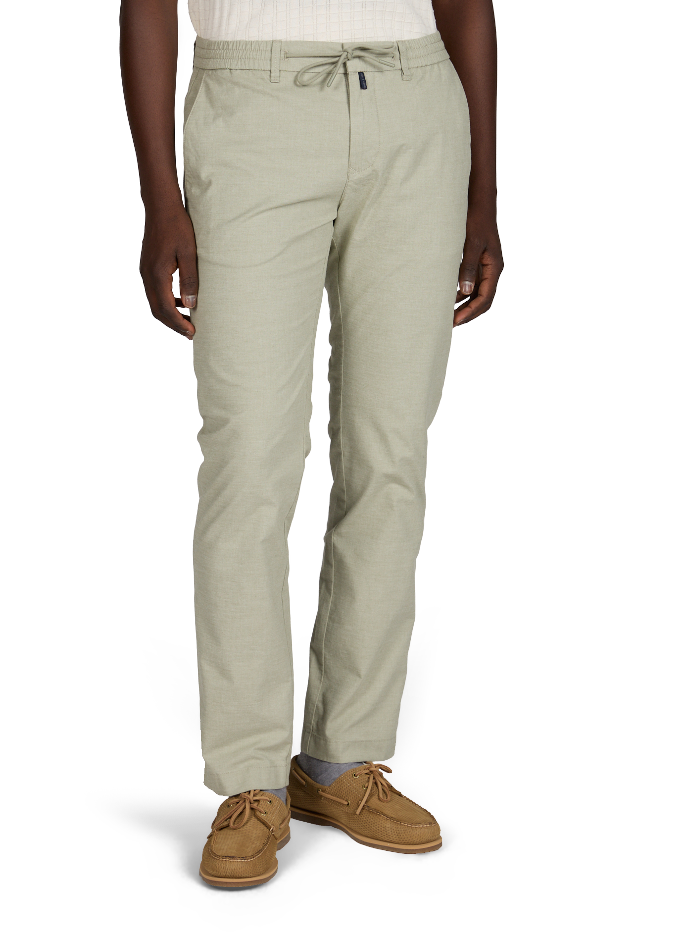 Pantaloni dritti in lana PIERRE CARDIN Verde