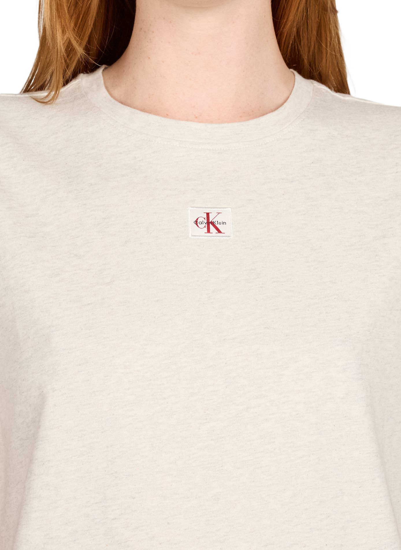 Classic Cotton T-Shirt CALVIN KLEIN Grey