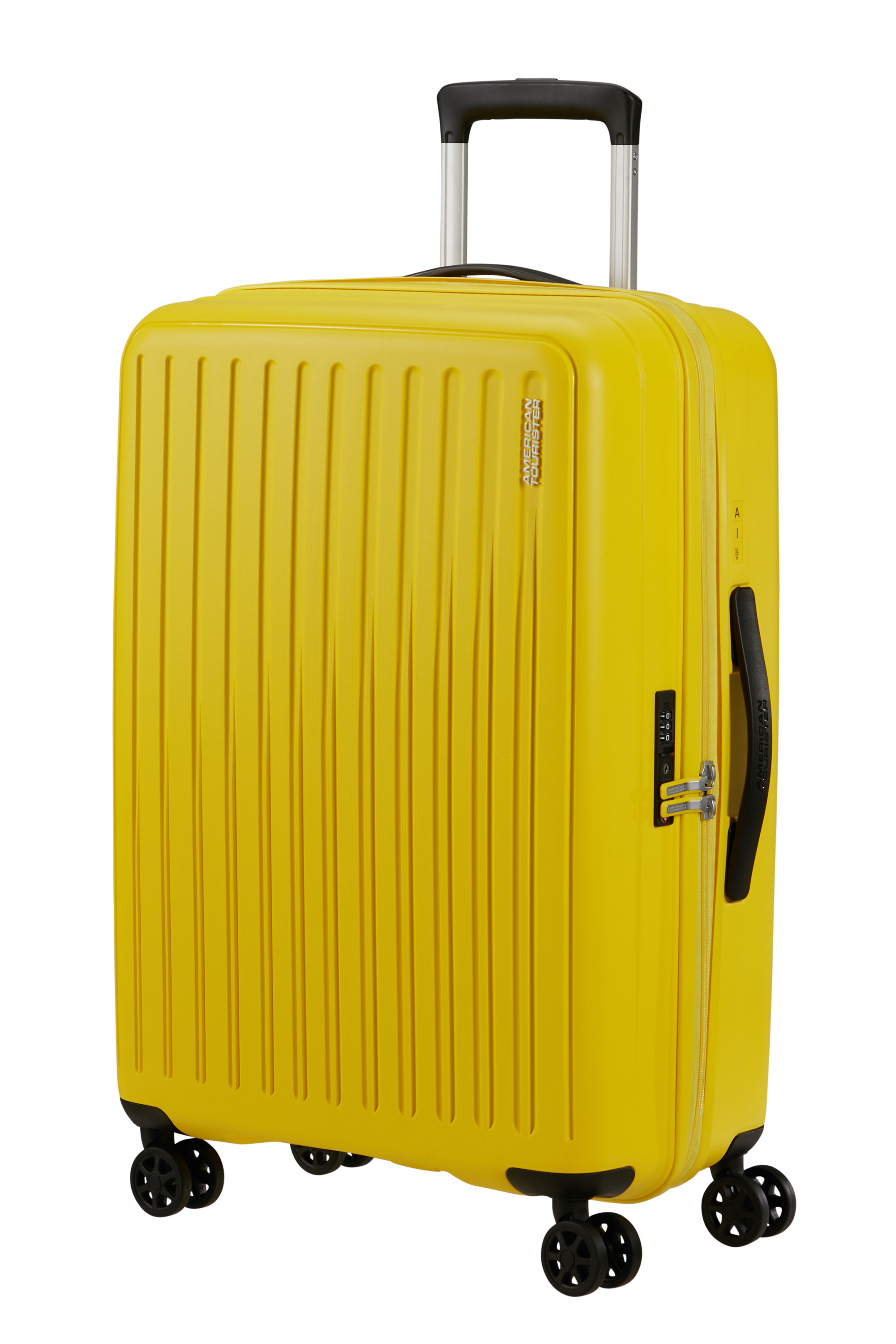 Rejoy valise 4 roues taille m AMERICAN TOURISTER Jaune