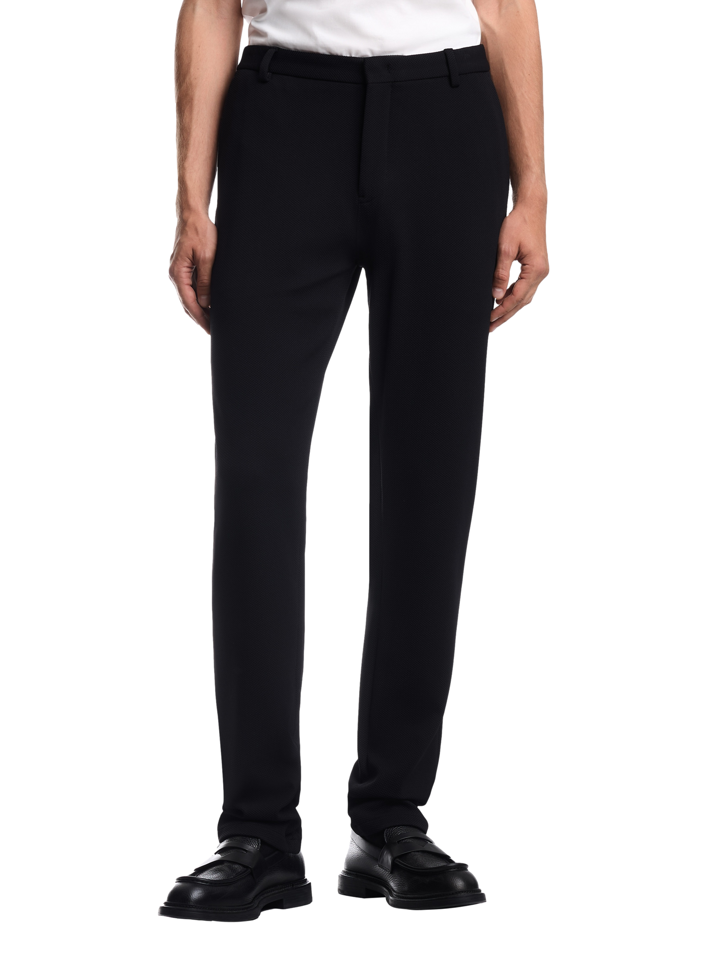 Plain trousers EMPORIO ARMANI Black
