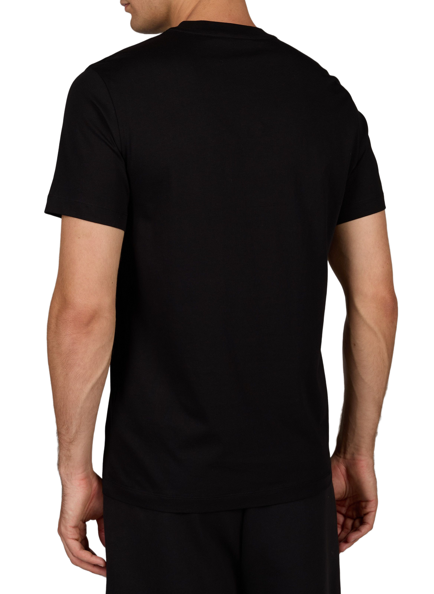 Set of 3 straight cotton t-shirts MONCLER Orange