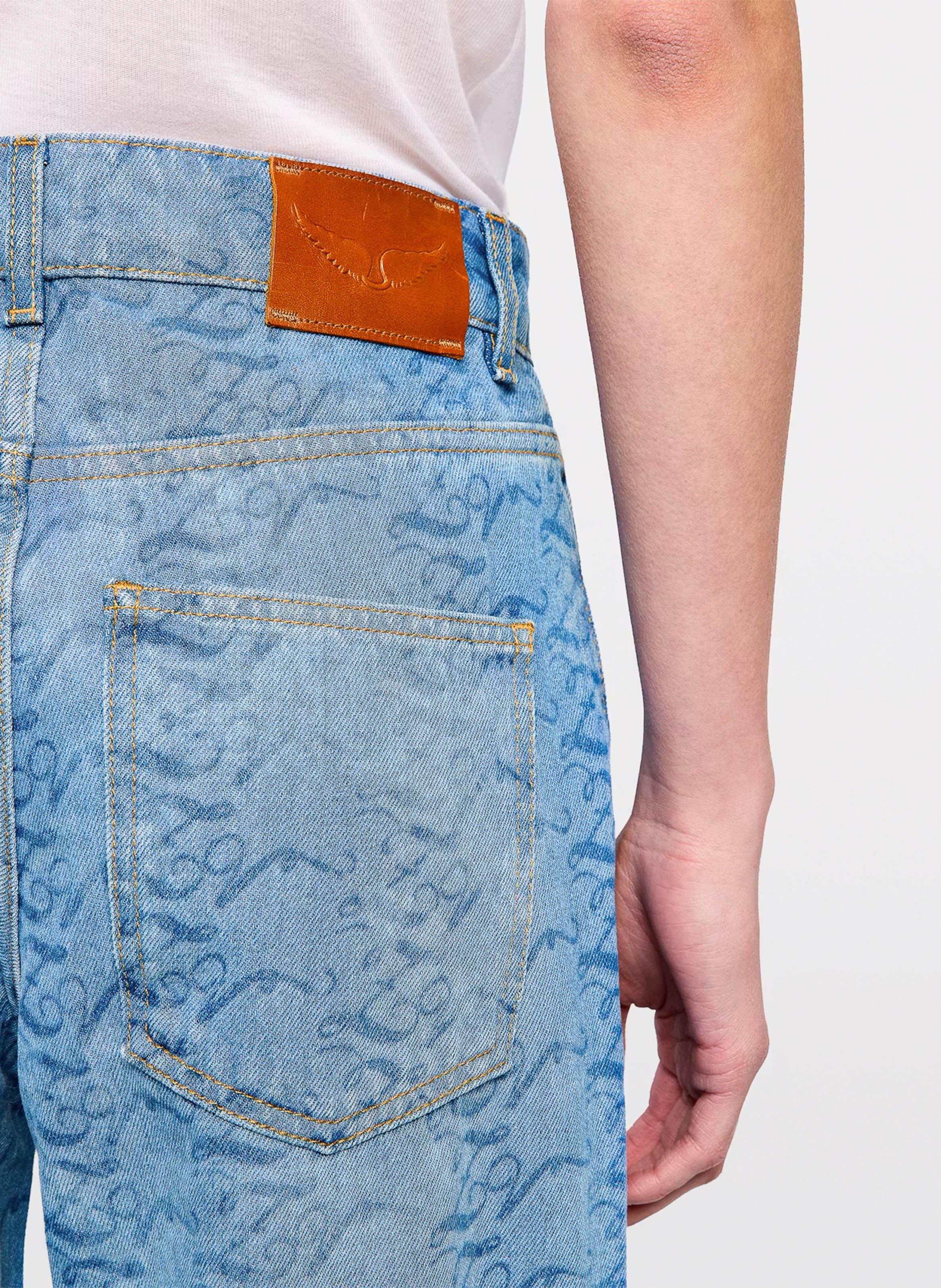 Jean large en coton bio jean ZADIG&VOLTAIRE Bleu