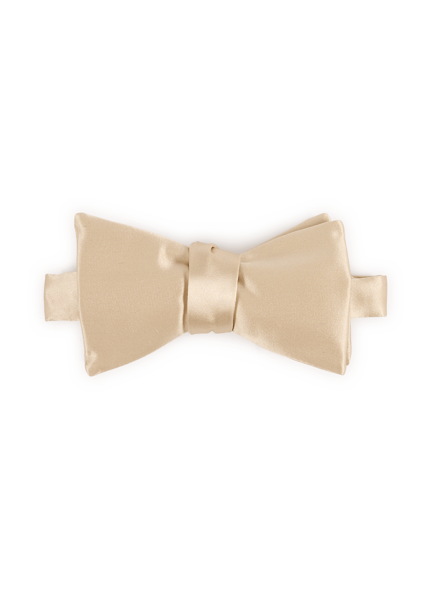 Noeud-papillon en soie ETON Beige