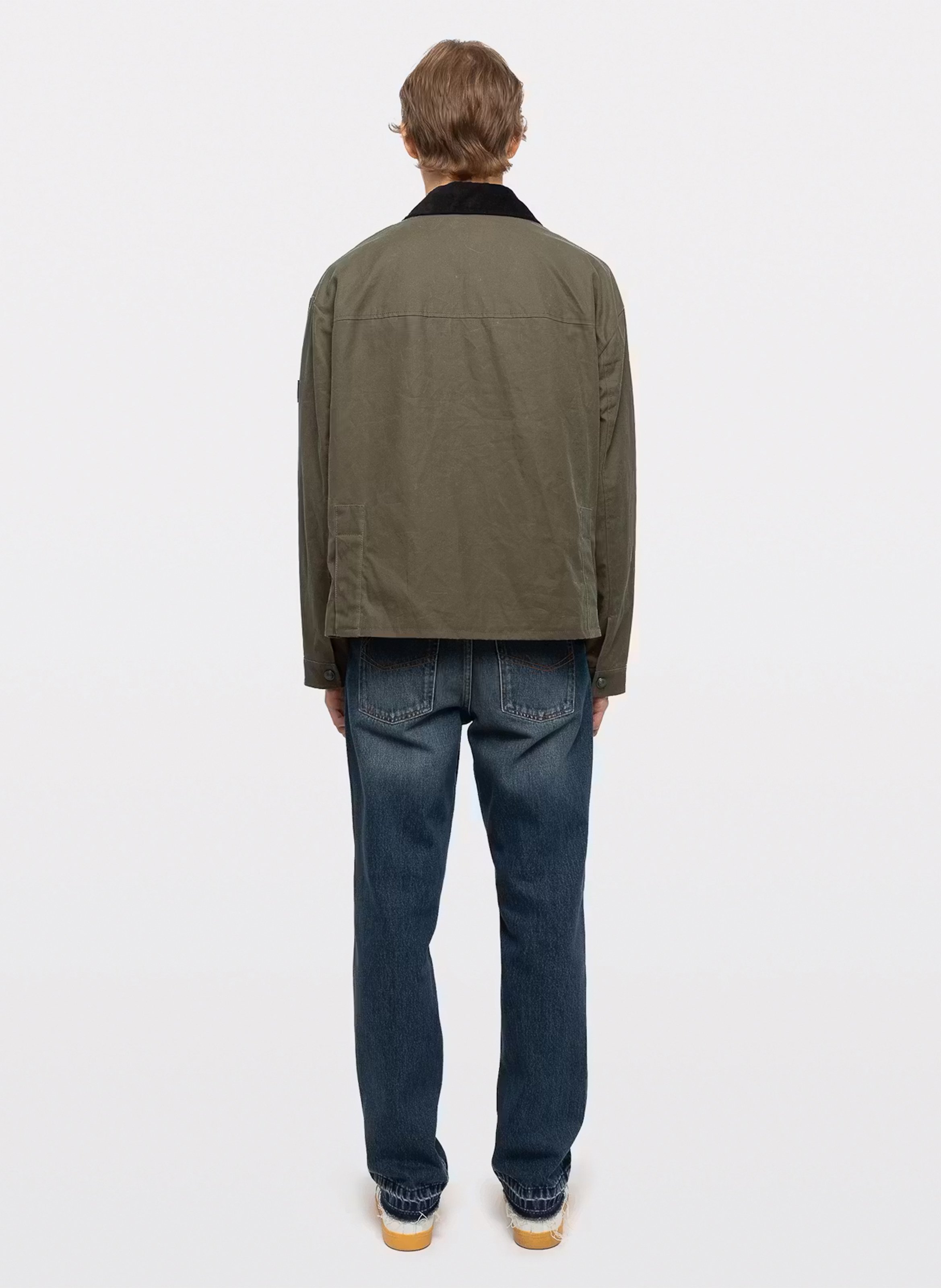 Blouson oversize col classique en coton kapola ZADIG&VOLTAIRE Beige