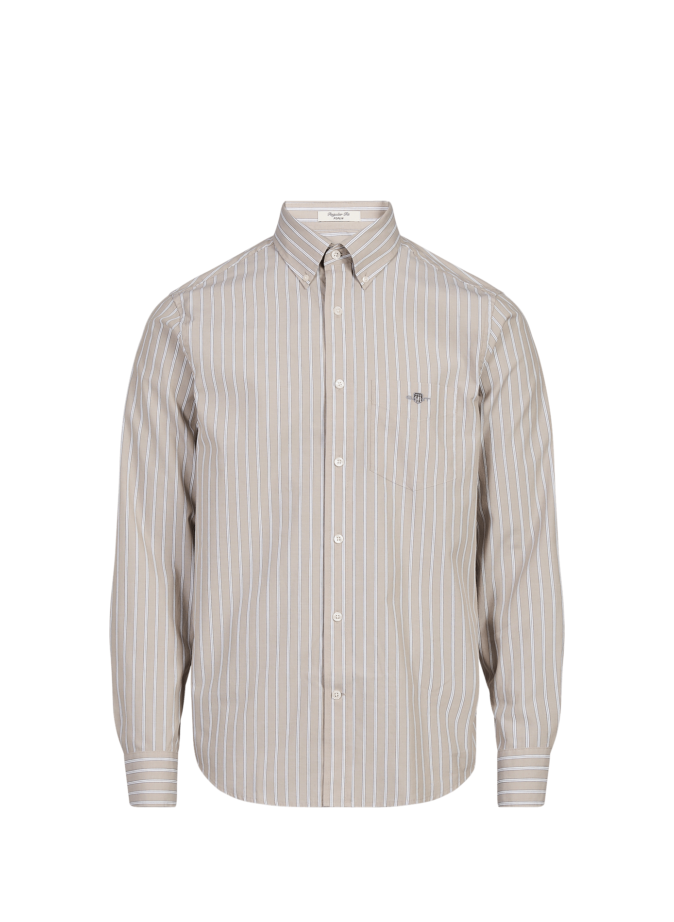 Cotton shirt GANT Beige