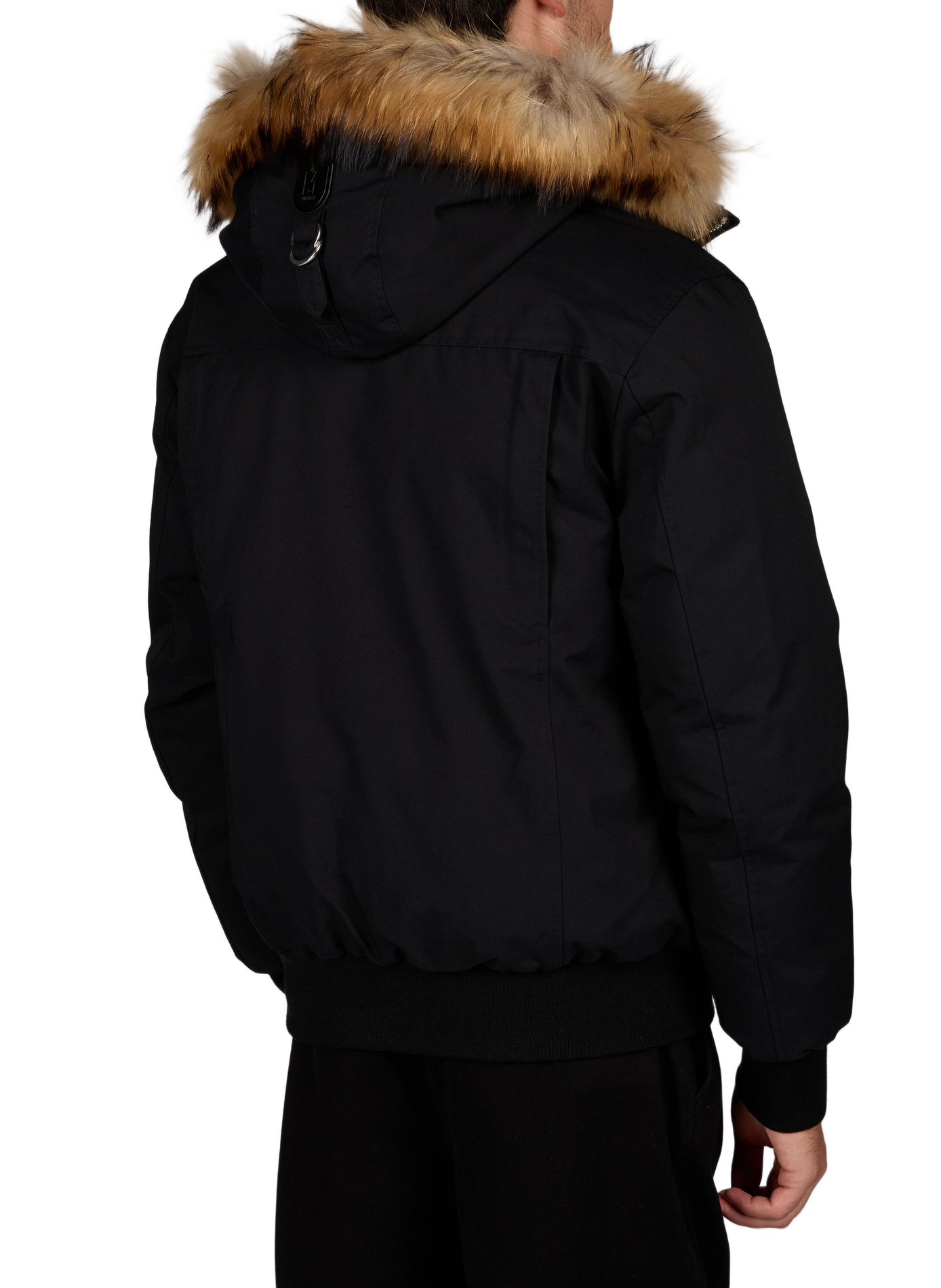 Kapuzenmantel aus Pelz MACKAGE Schwarz