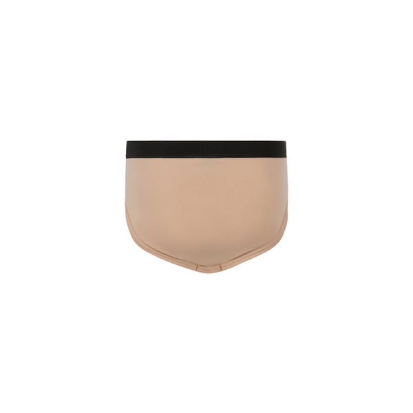 Slip brief uni en coton