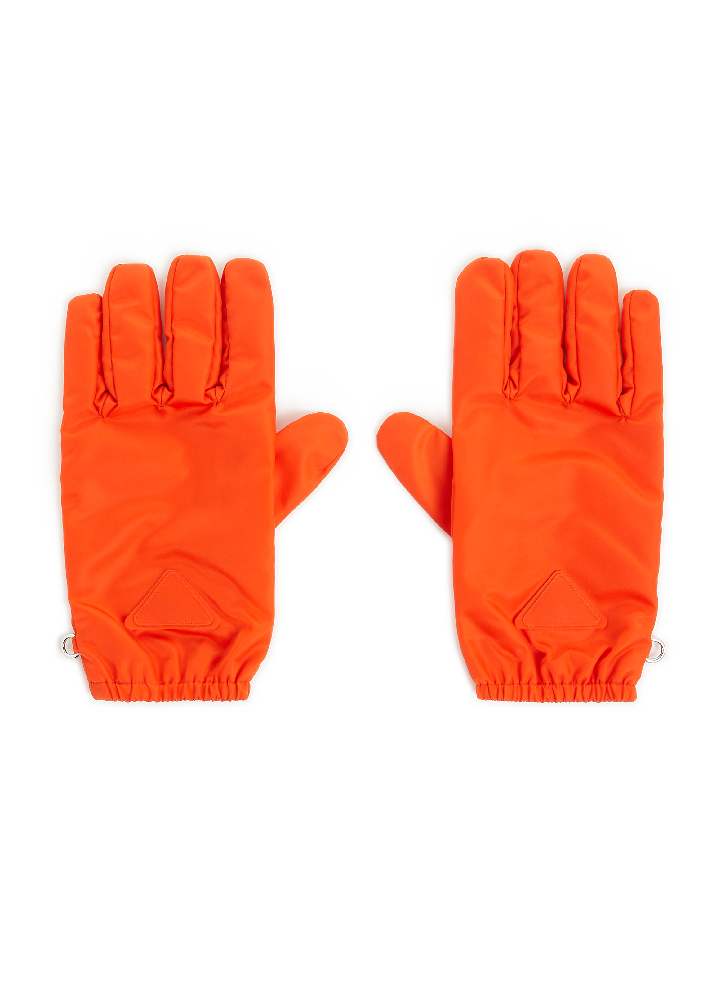 PRADA Re-Nylon gloves Orange