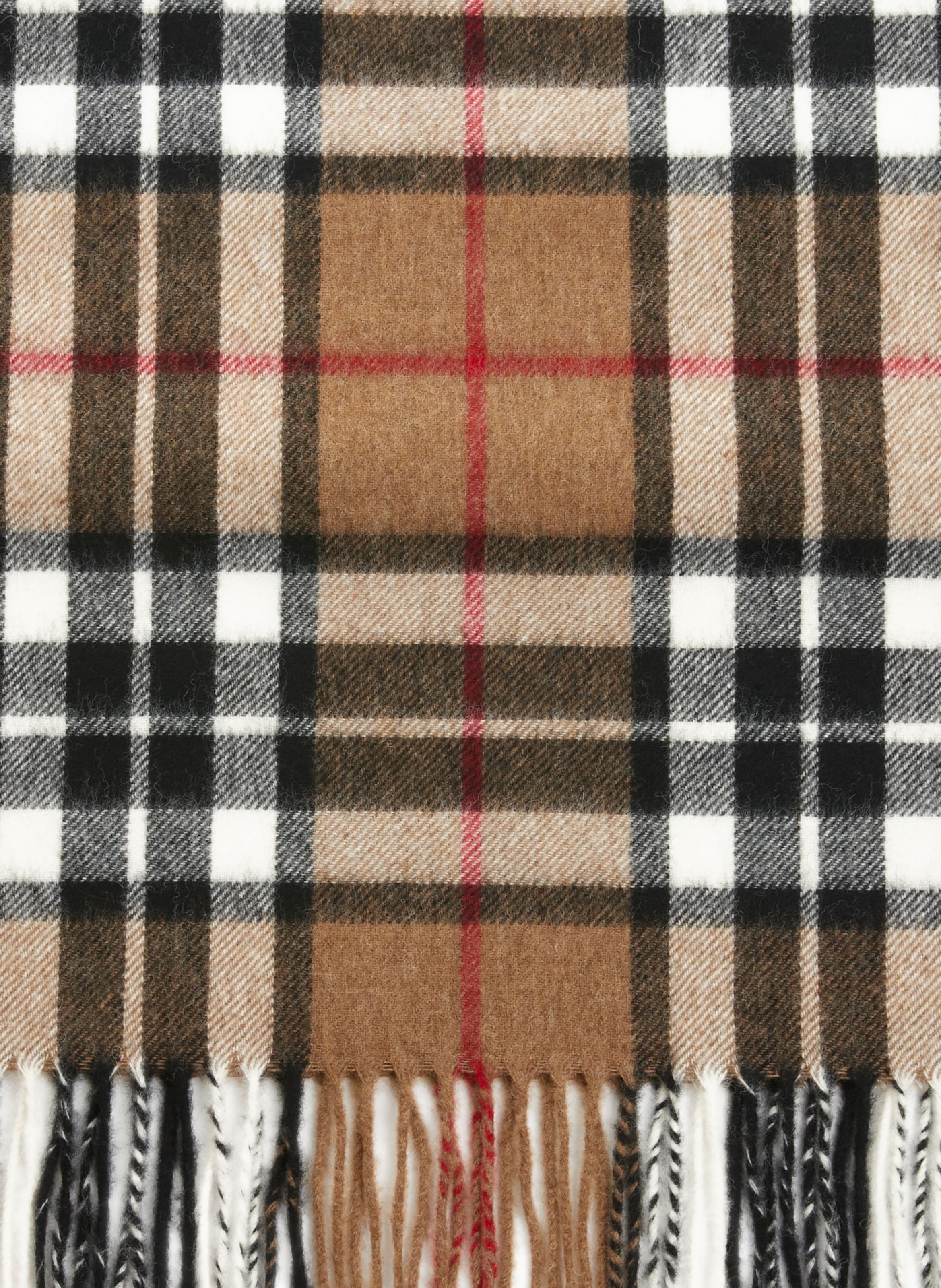 Tartan merino wool scarf SAISON 1865 Multicolour