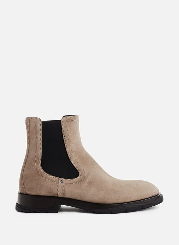Bottines beige discount homme