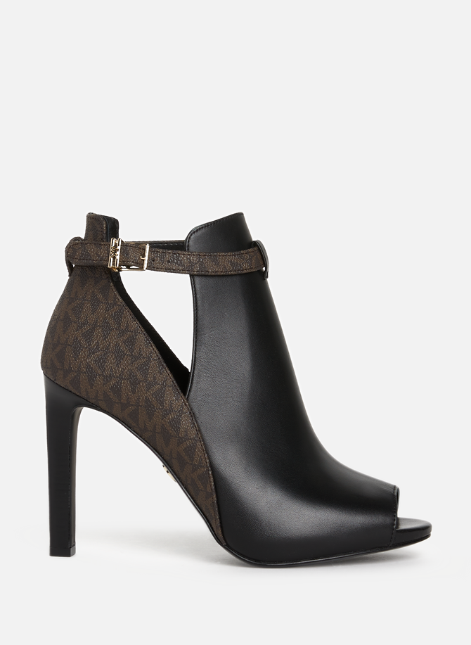Heeled leather ankle boots  MMK