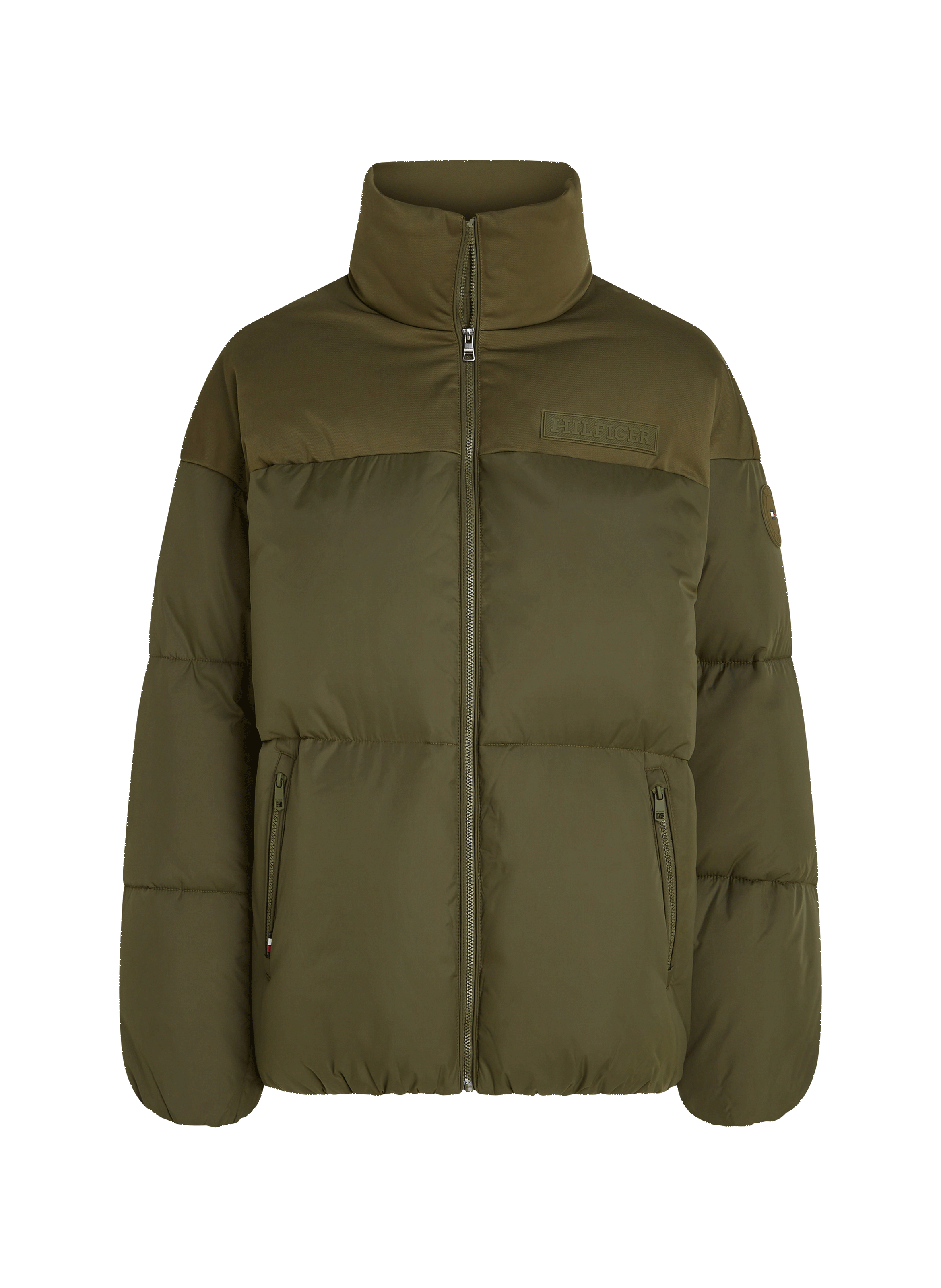 Doudoune à col montant