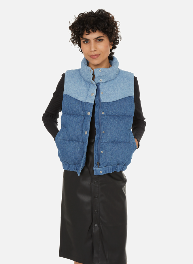 LEVI'S quilted denim down jacket
