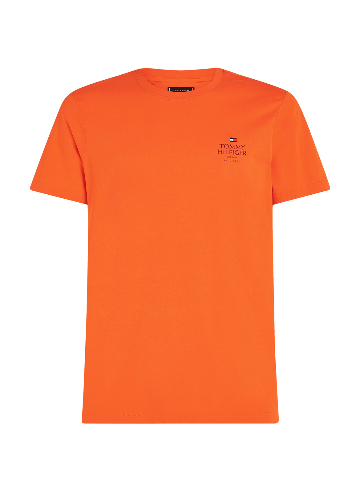 Cotton T-shirt TOMMY HILFIGER Orange