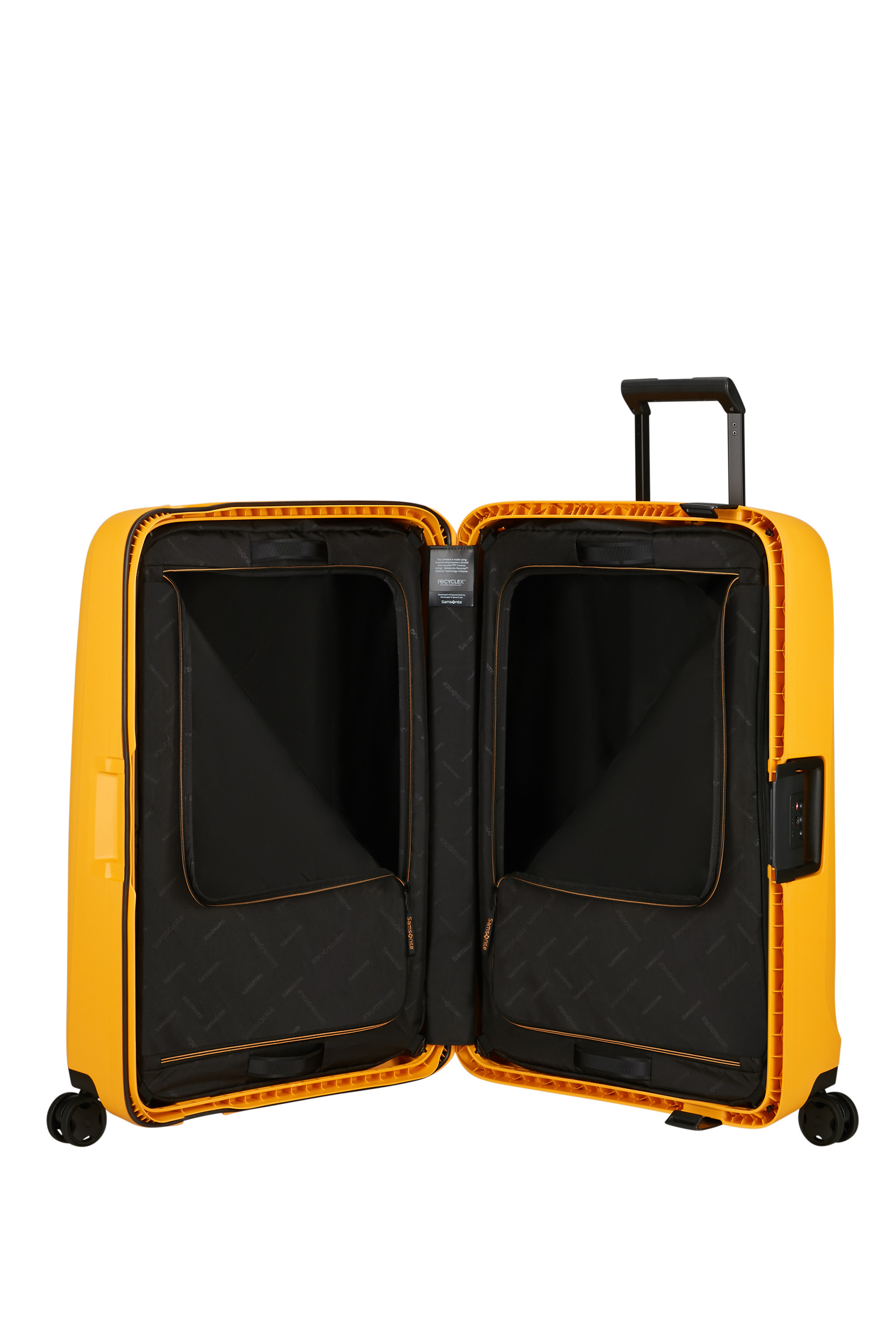 Essens valise 4 roues taille l SAMSONITE Jaune