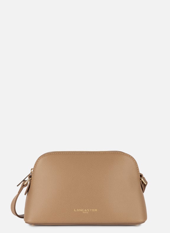 Petit sac demi lune - sierra jia Marron by LANCASTER LANCASTER Petit sac demi lune - sierra jia Marron