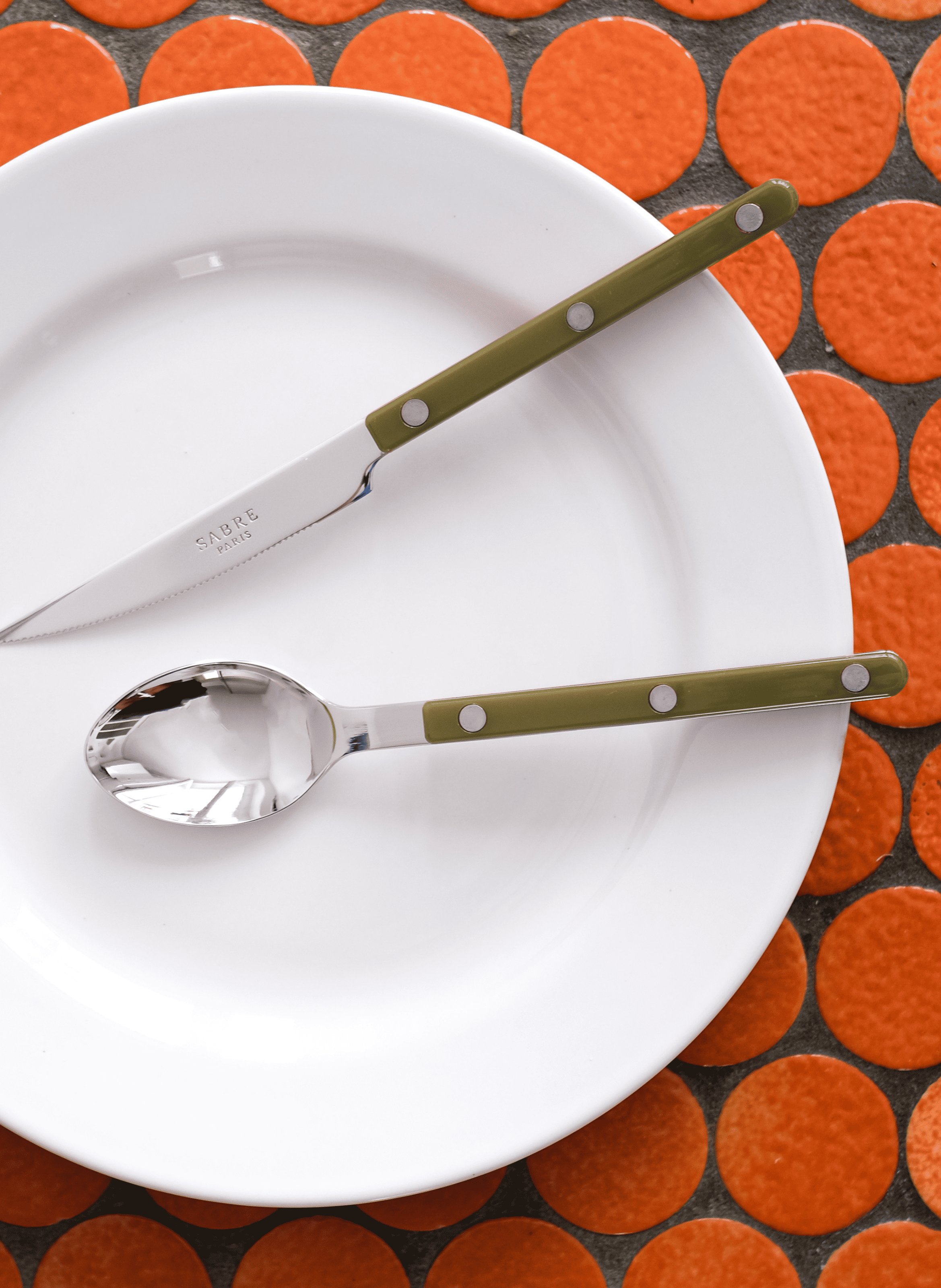 Petite cuillère, bistrot SABRE PARIS Vert