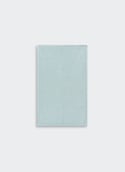 Serviette invité en coton biologique  Vert celadon