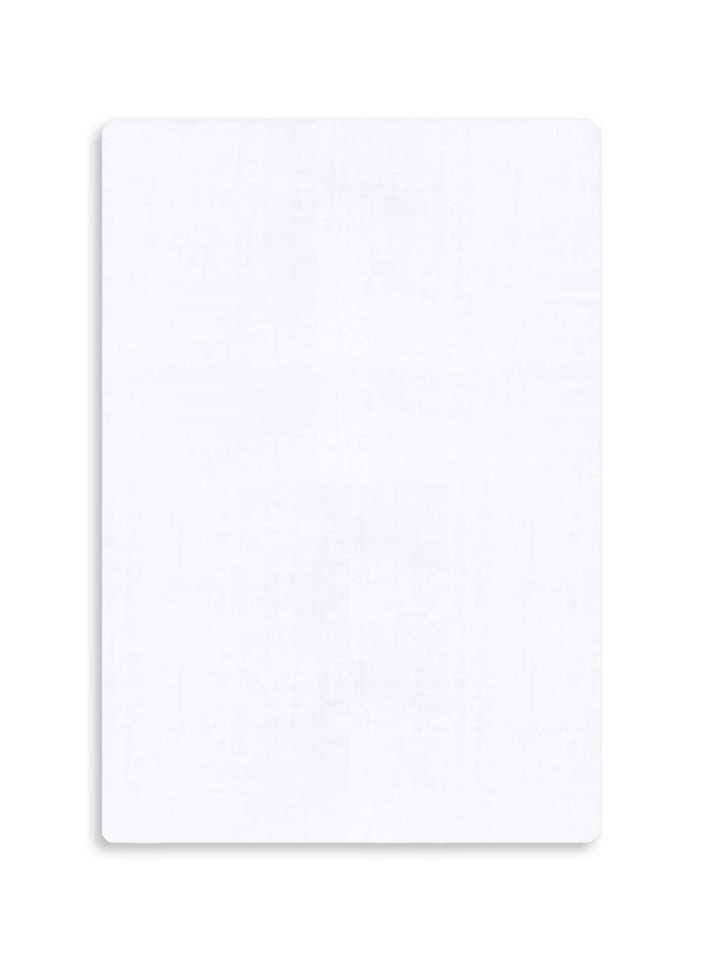 AU PRINTEMPS PARIS Fitted sheet White