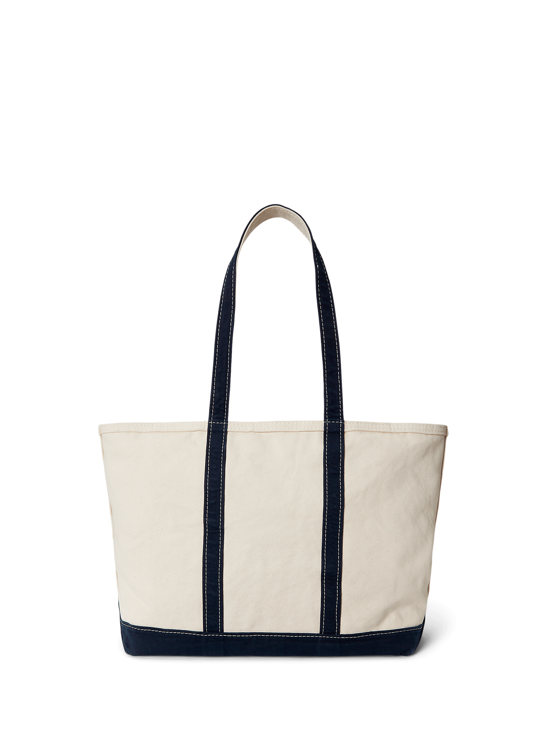 Tote bag en coton POLO RALPH LAUREN Beige
