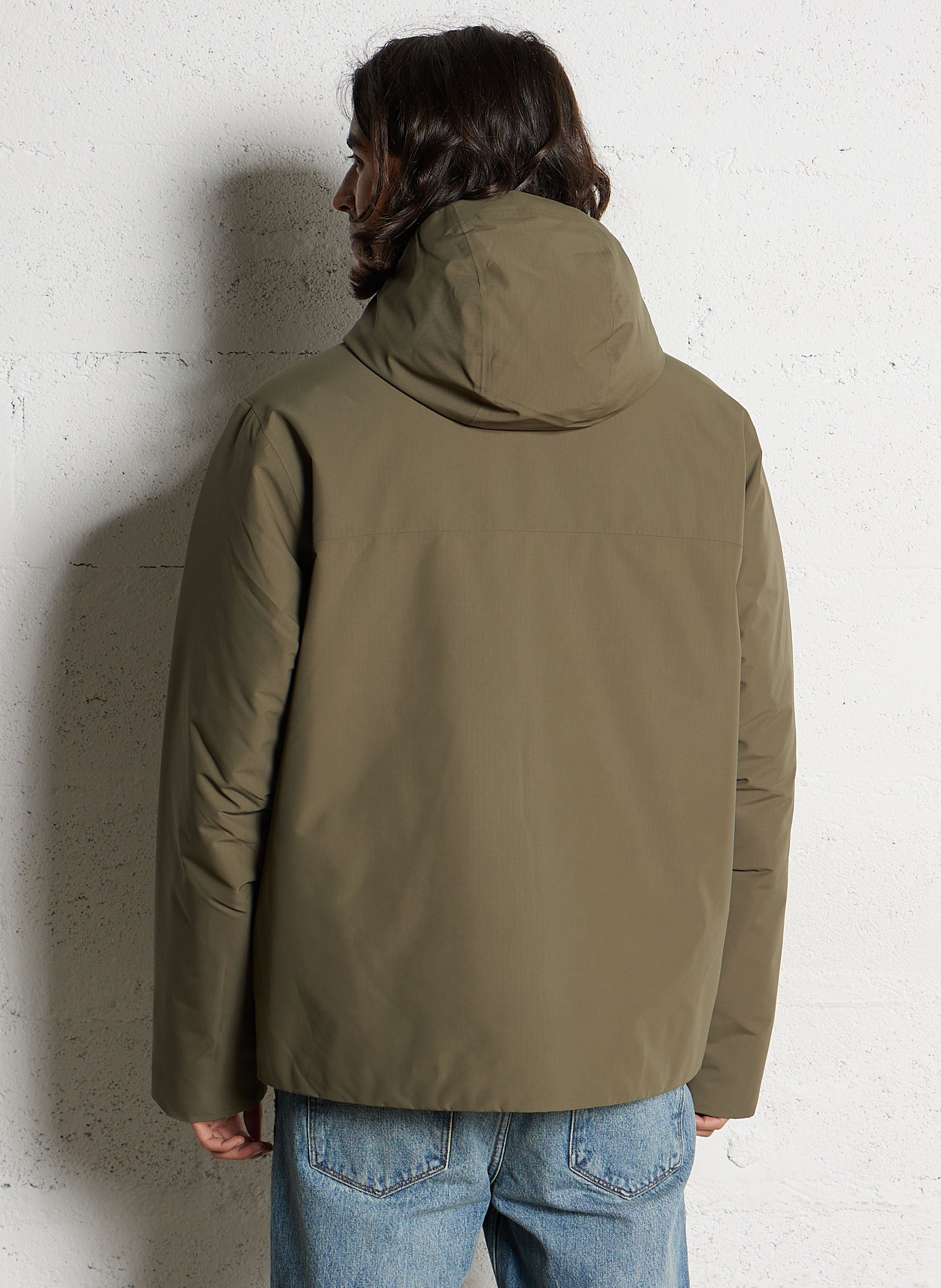 Imperméable col montant PATAGONIA Vert