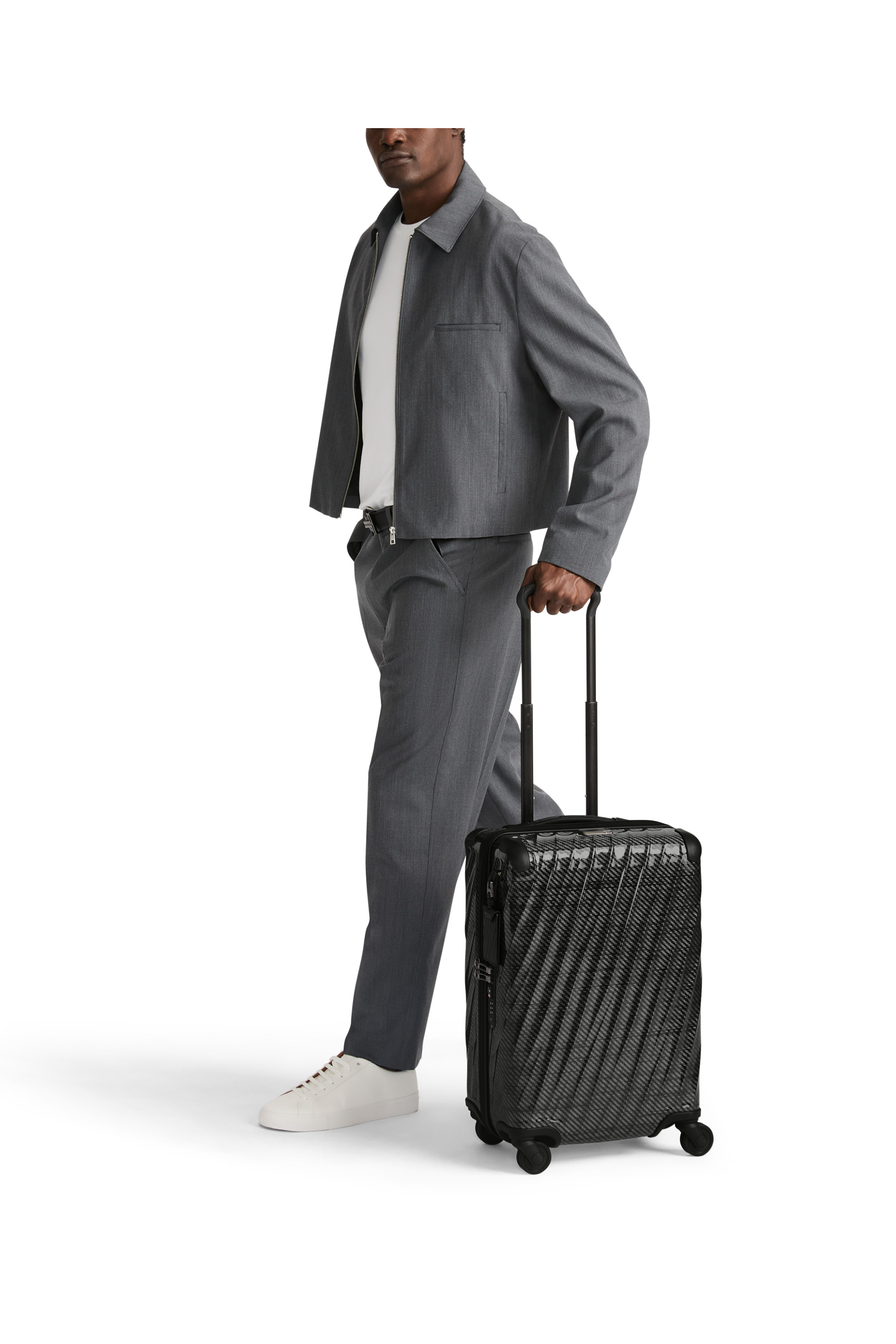 19 degree lite valise 4 roues taille s TUMI Noir