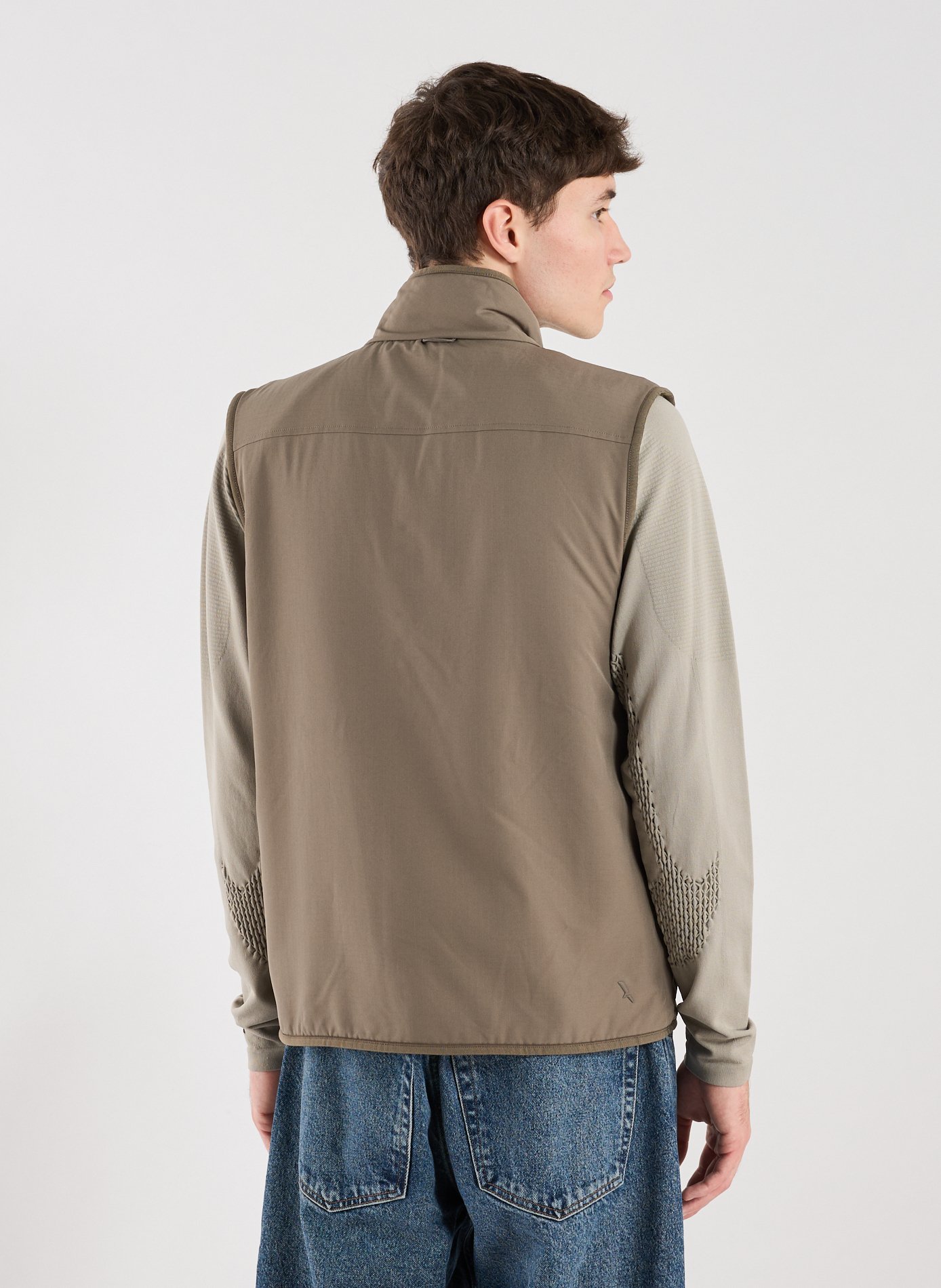 Reversible sherpa sleeveless jacket T-KIT. AIGLE Brown