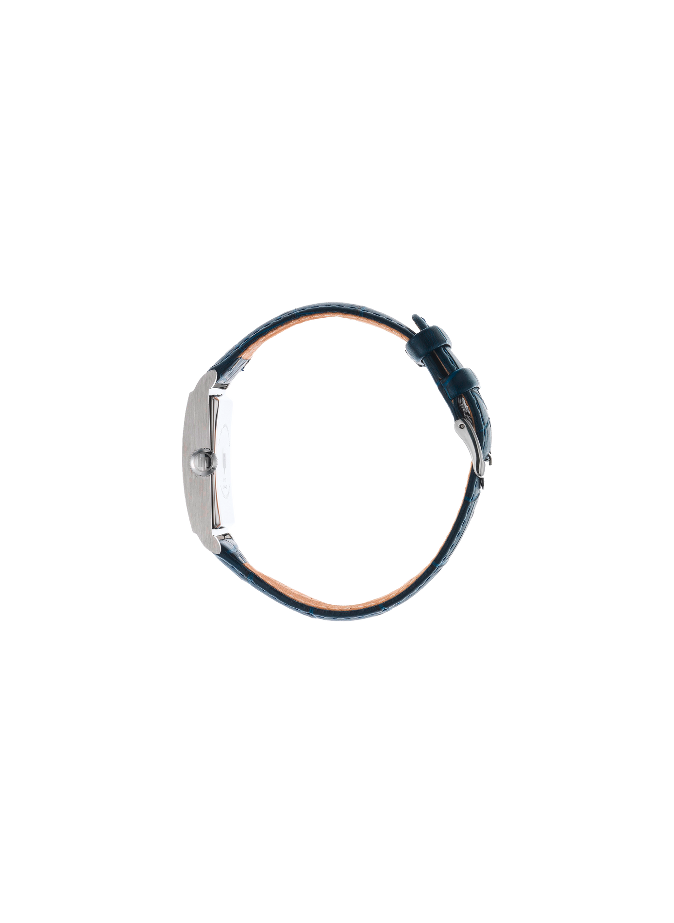 Montre à quartz en cuir LIP Argent