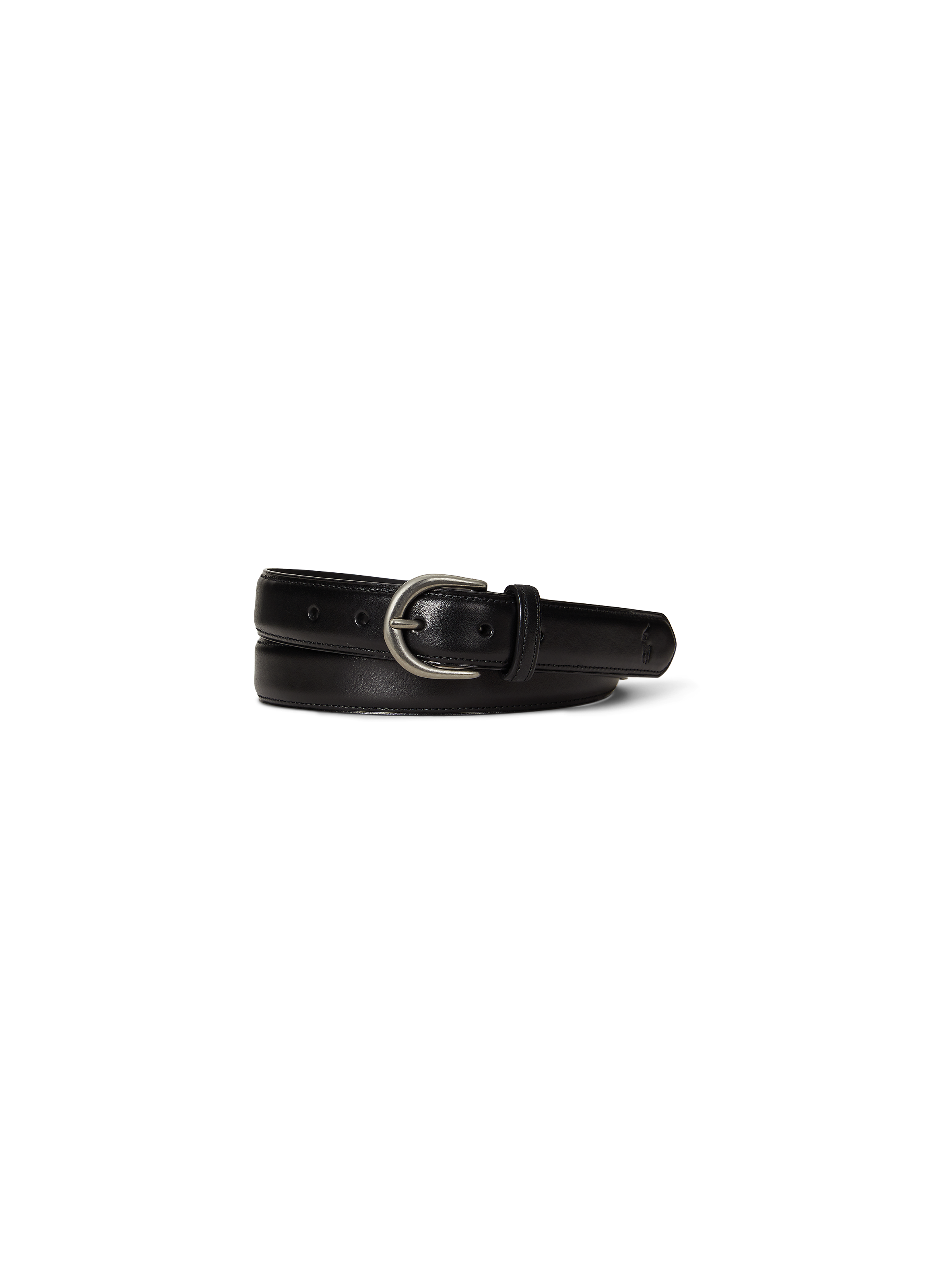 Ceinture en cuir de vache POLO RALPH LAUREN Noir