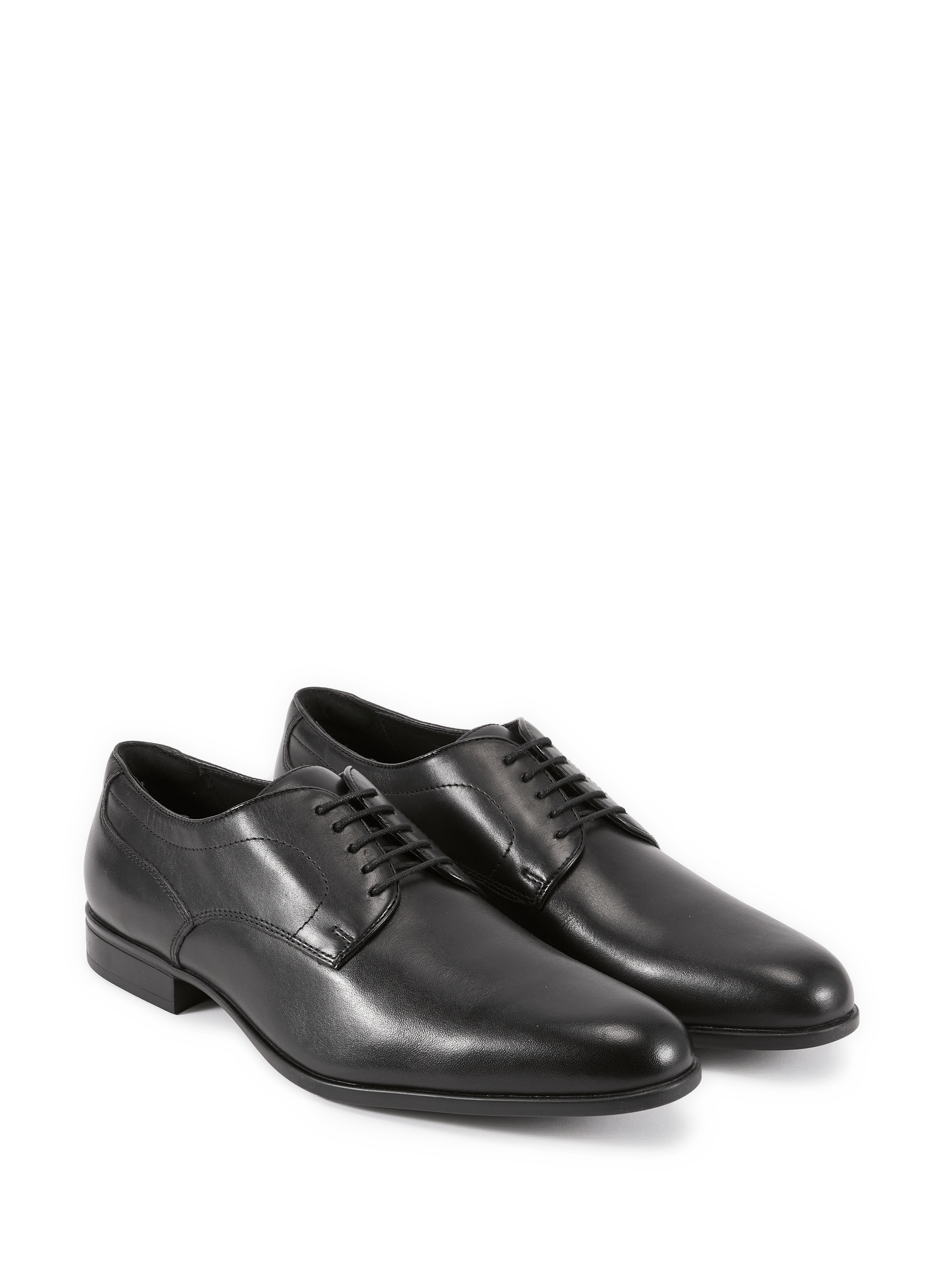 Lacopo leather shoes GEOX Black