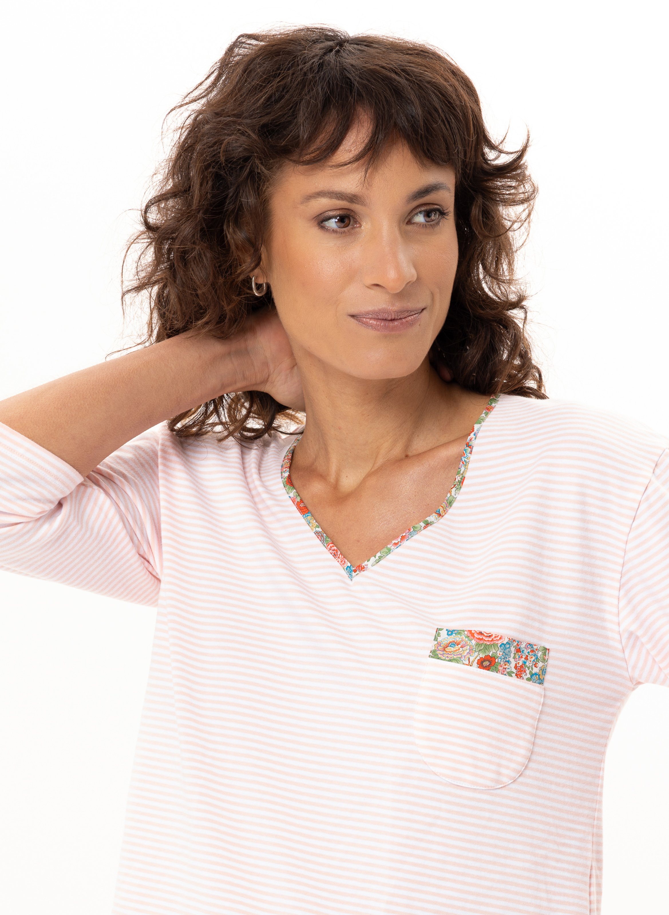 Pyjama en coton garden 202 LE CHAT Multicolore